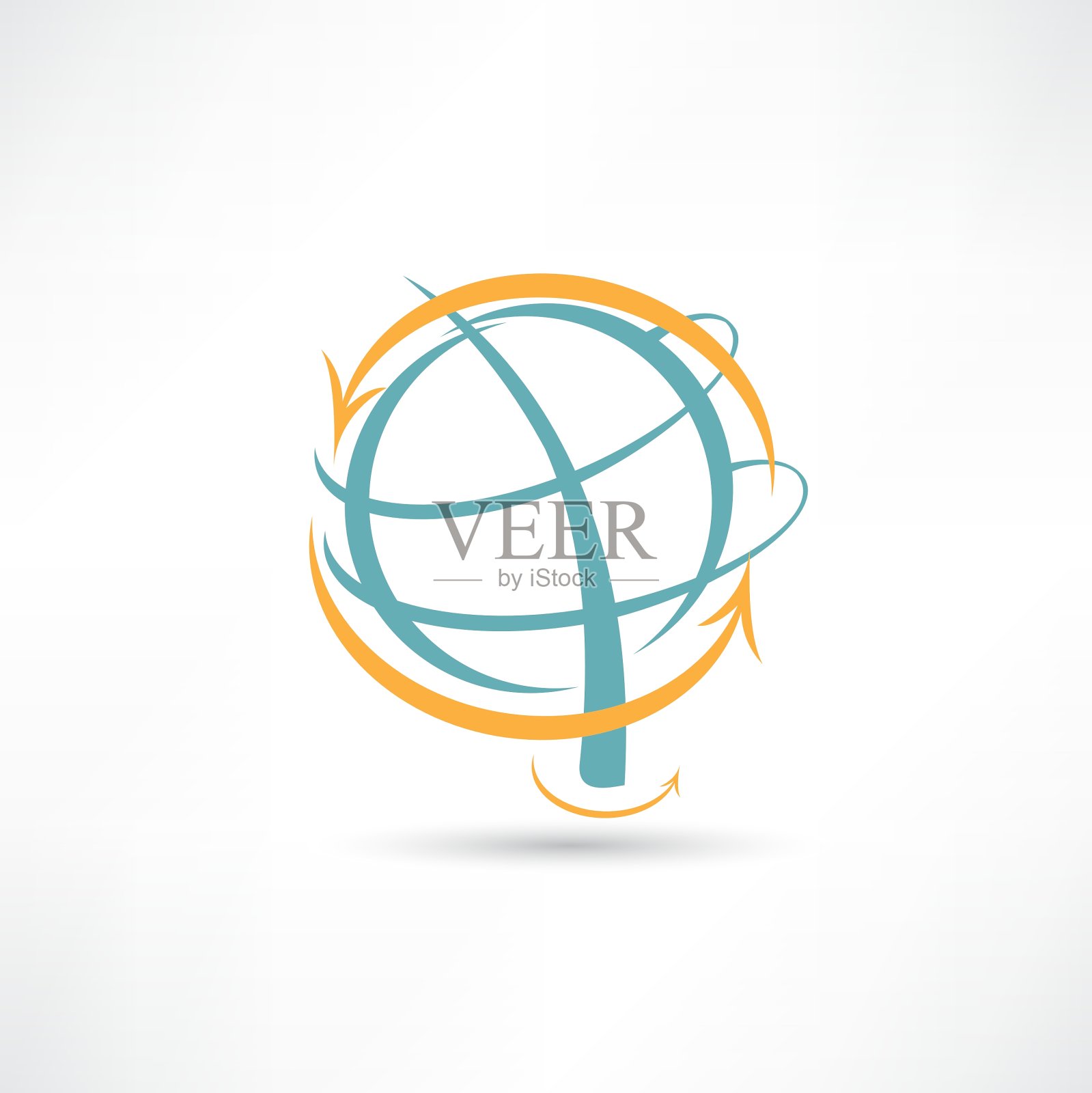 全球图标插画图片素材