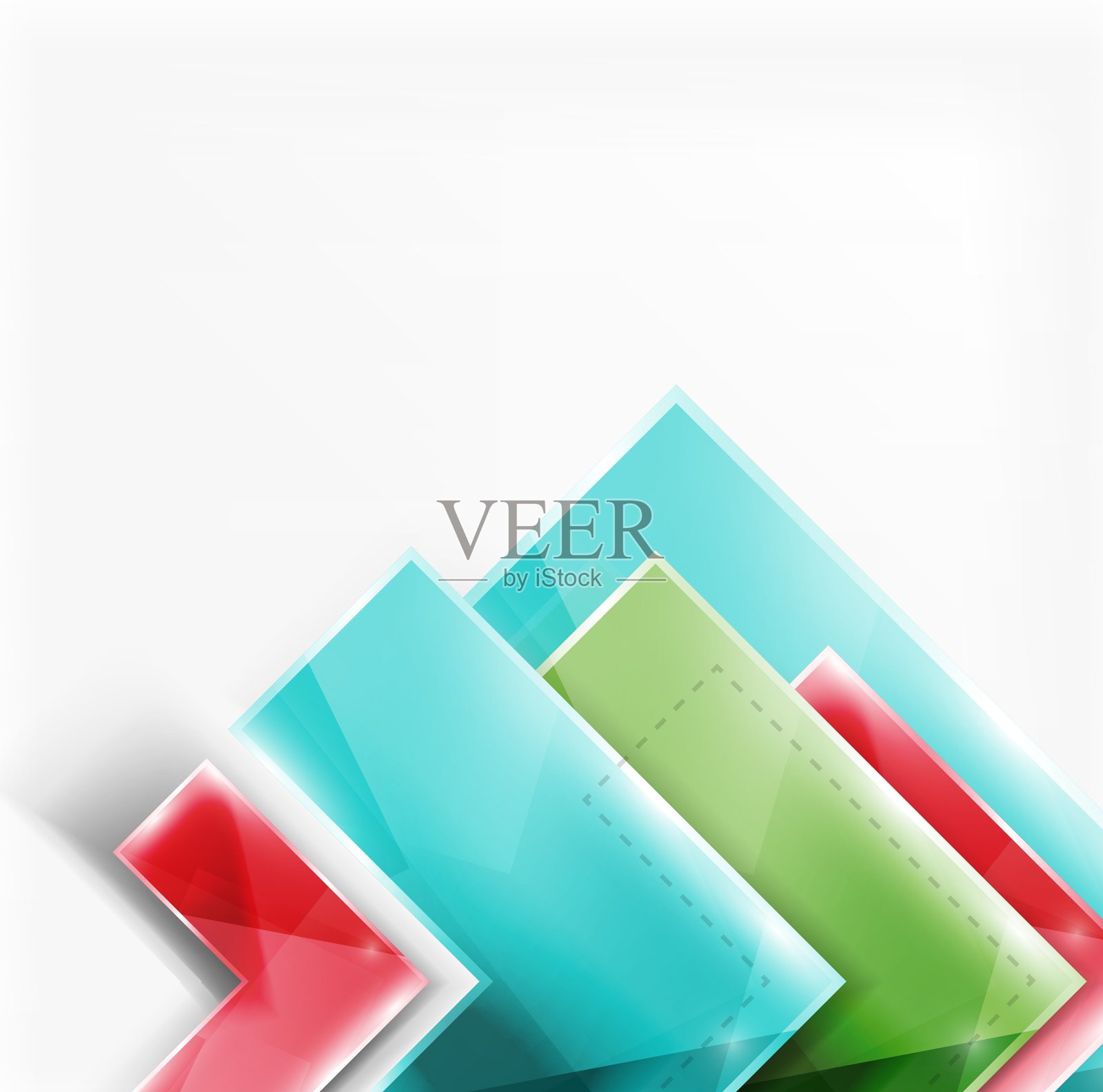 箭头抽象背景插画图片素材