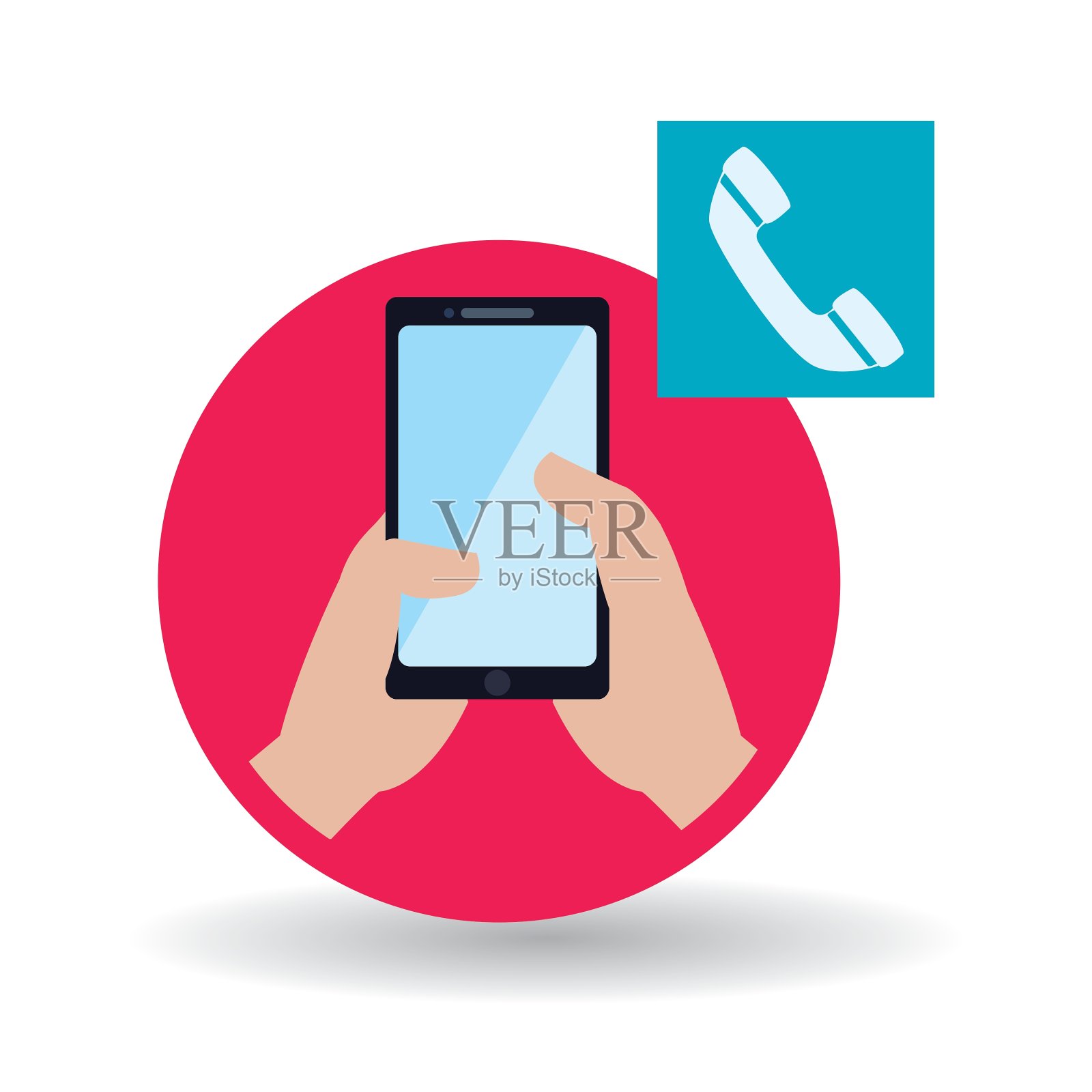 智能手机设计应用程序图标白色背景设计元素图片