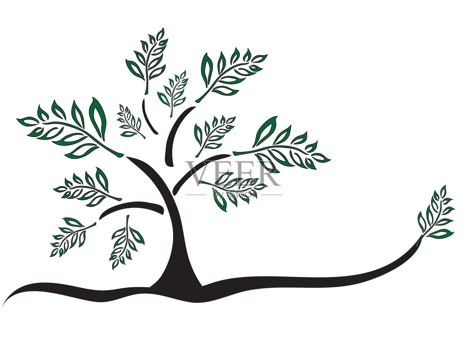 树设计元素图片