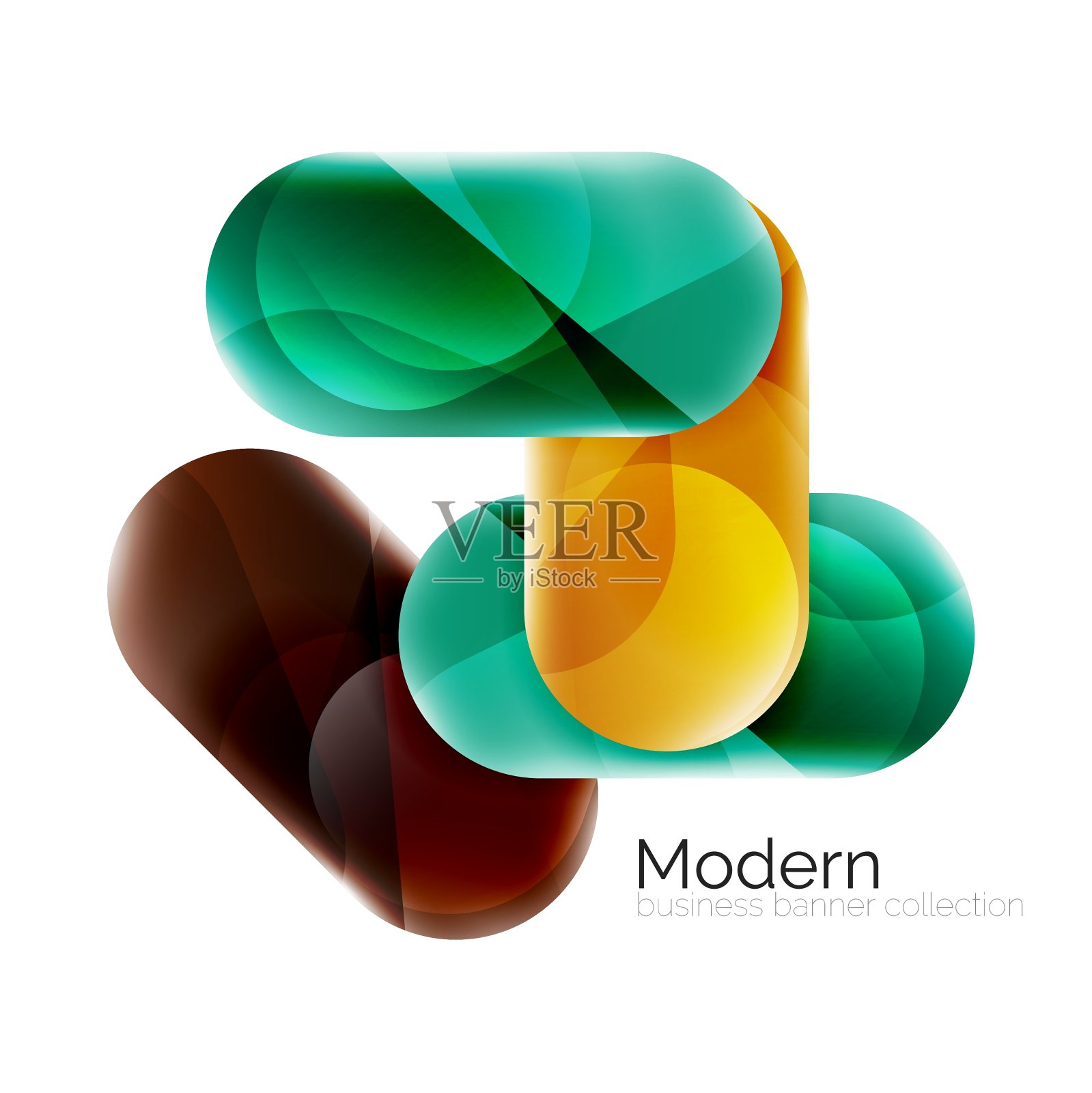 光滑的圆形按钮信息图形背景插画图片素材