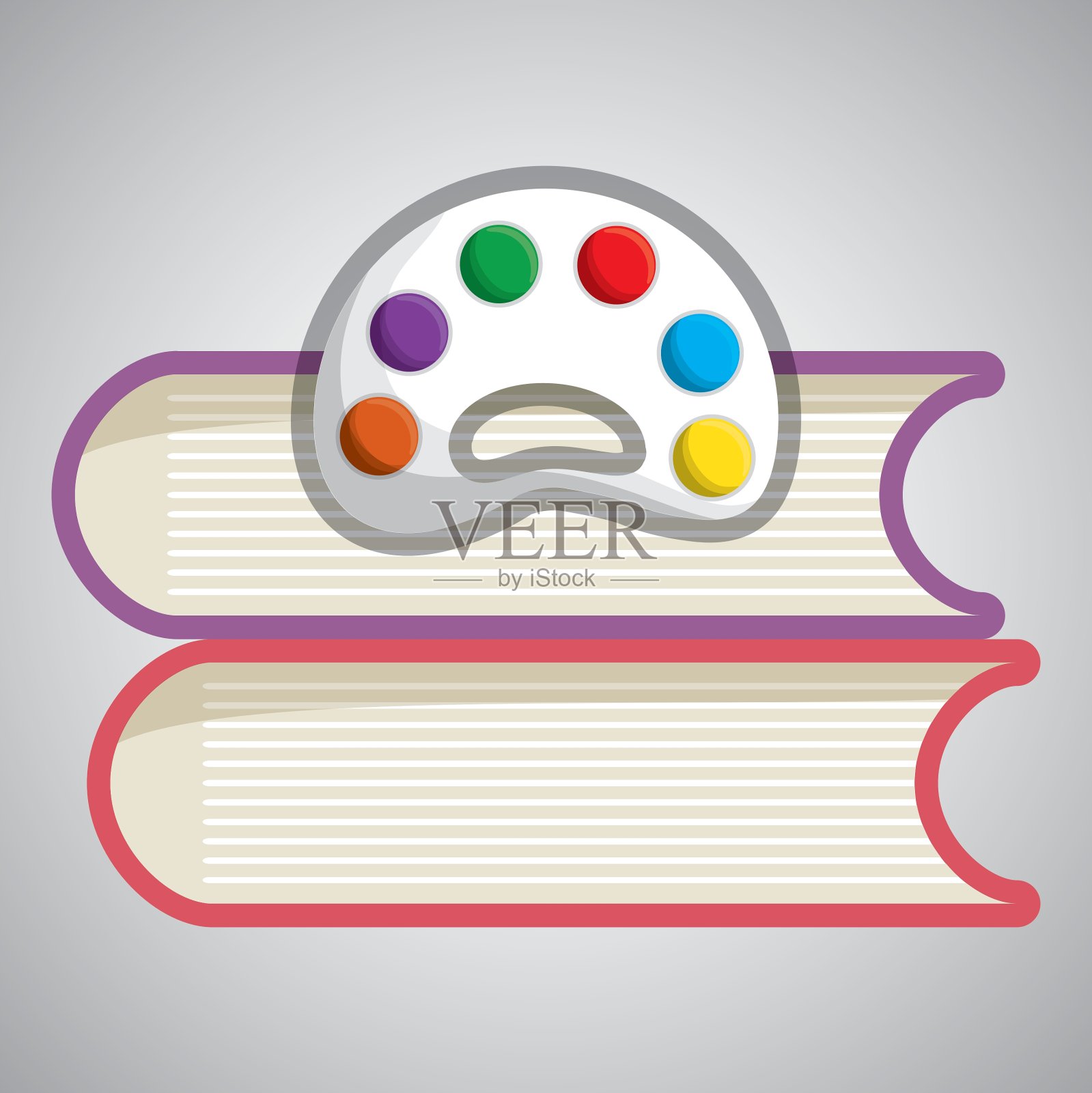 教育设计学校孤立图标插画图片素材