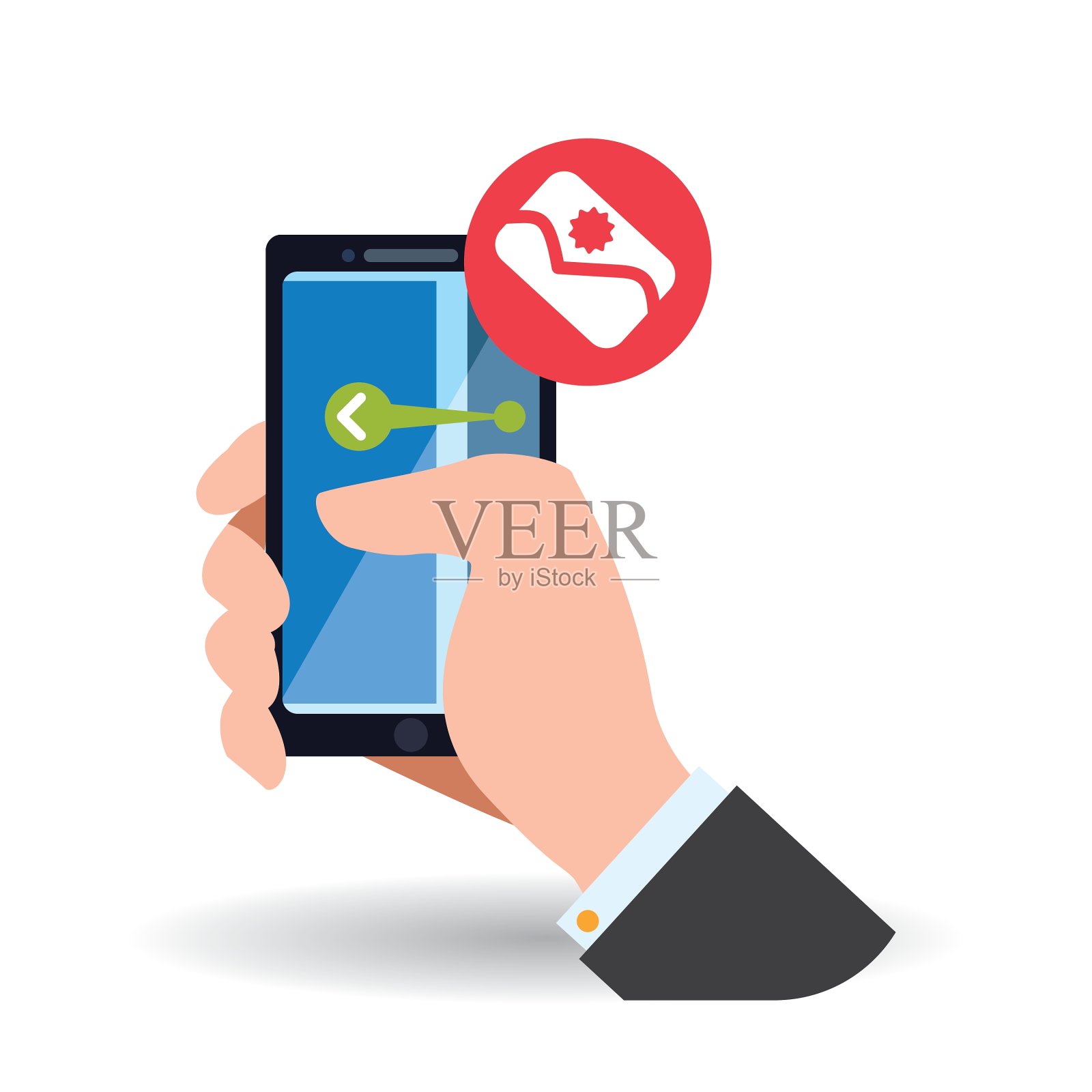 智能手机设计应用程序图标白色背景设计元素图片