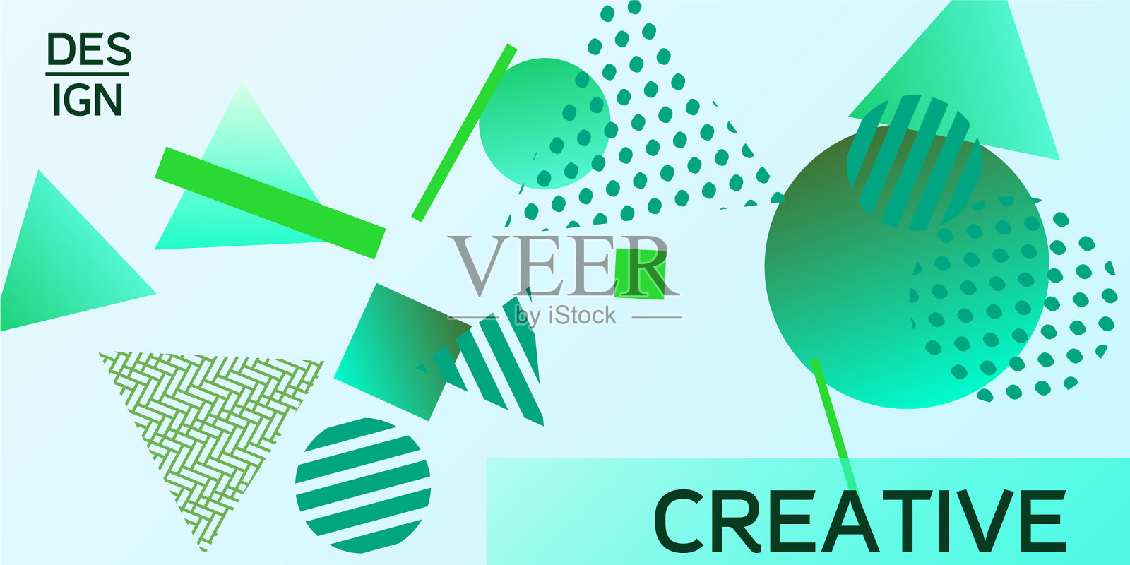 几何抽象背景插画图片素材