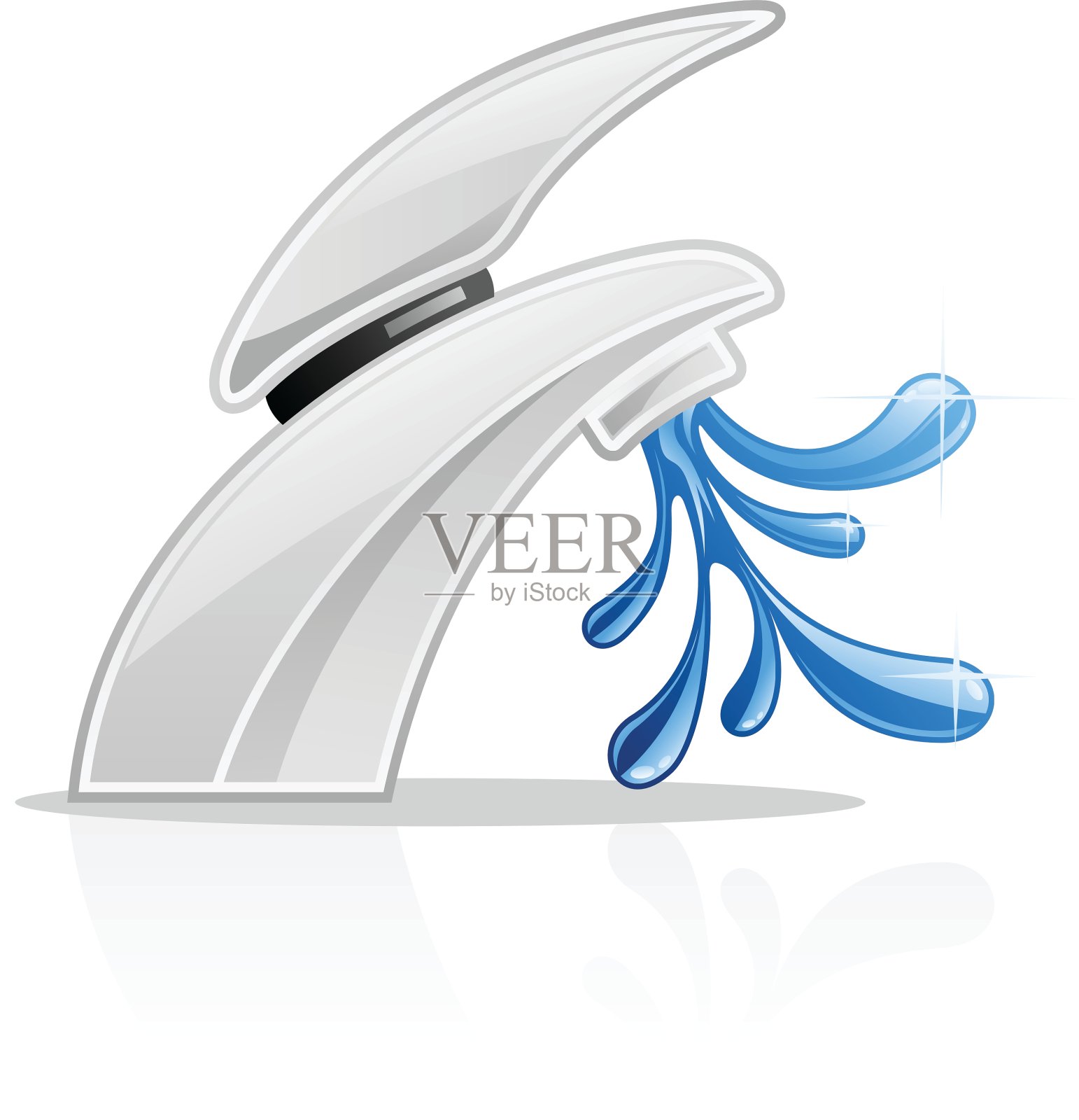 水龙头设计元素图片