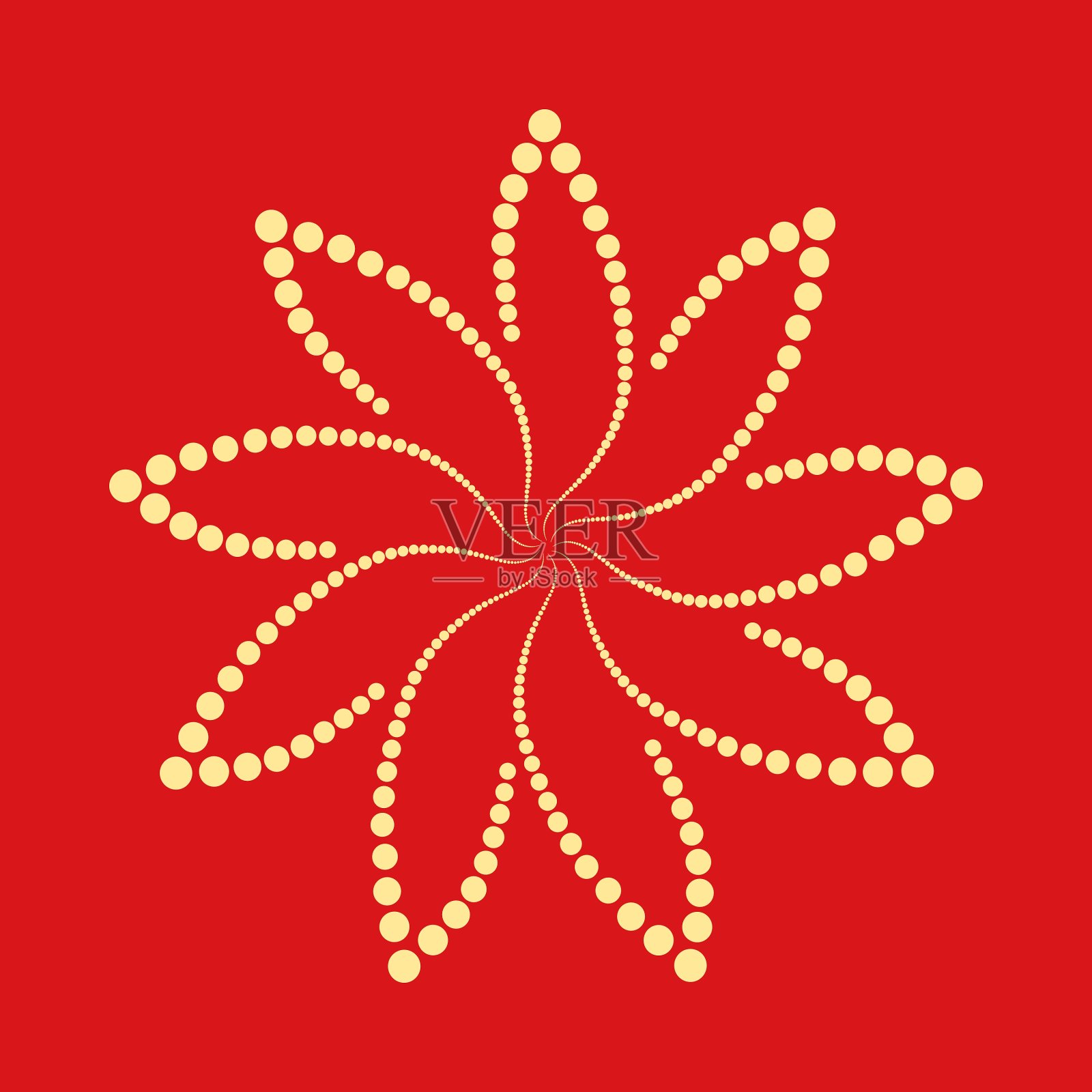 摘要点形设计元素插画图片素材