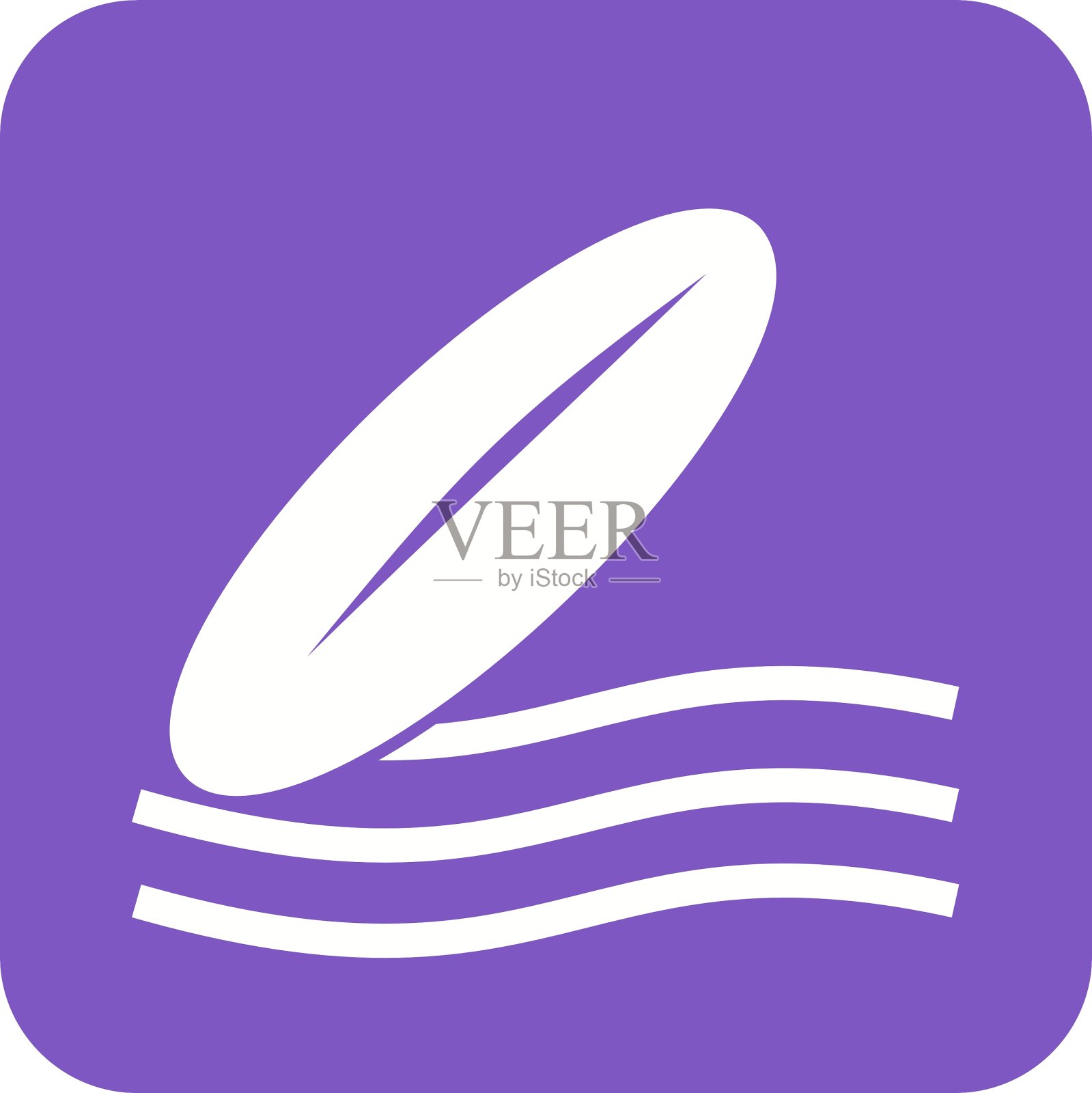 冲浪插画图片素材