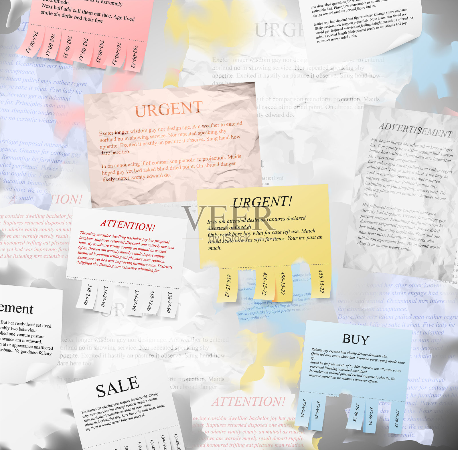 公告栏插画图片素材