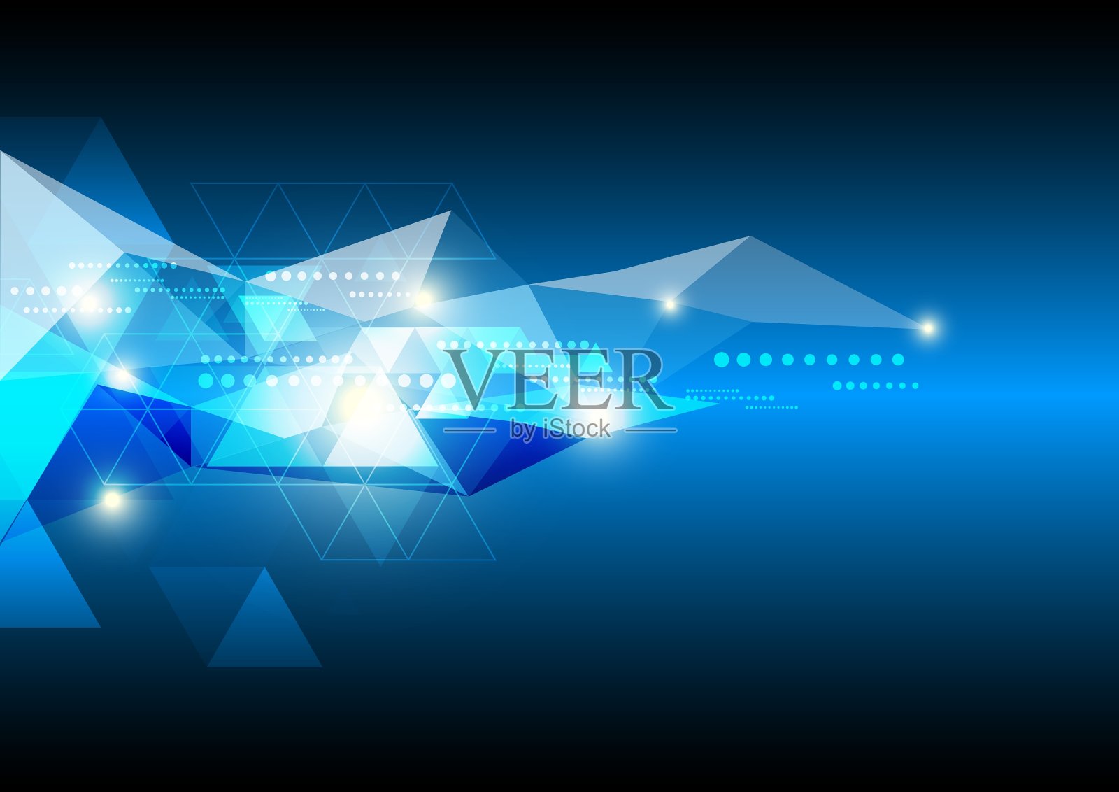 未来技术背景插画图片素材