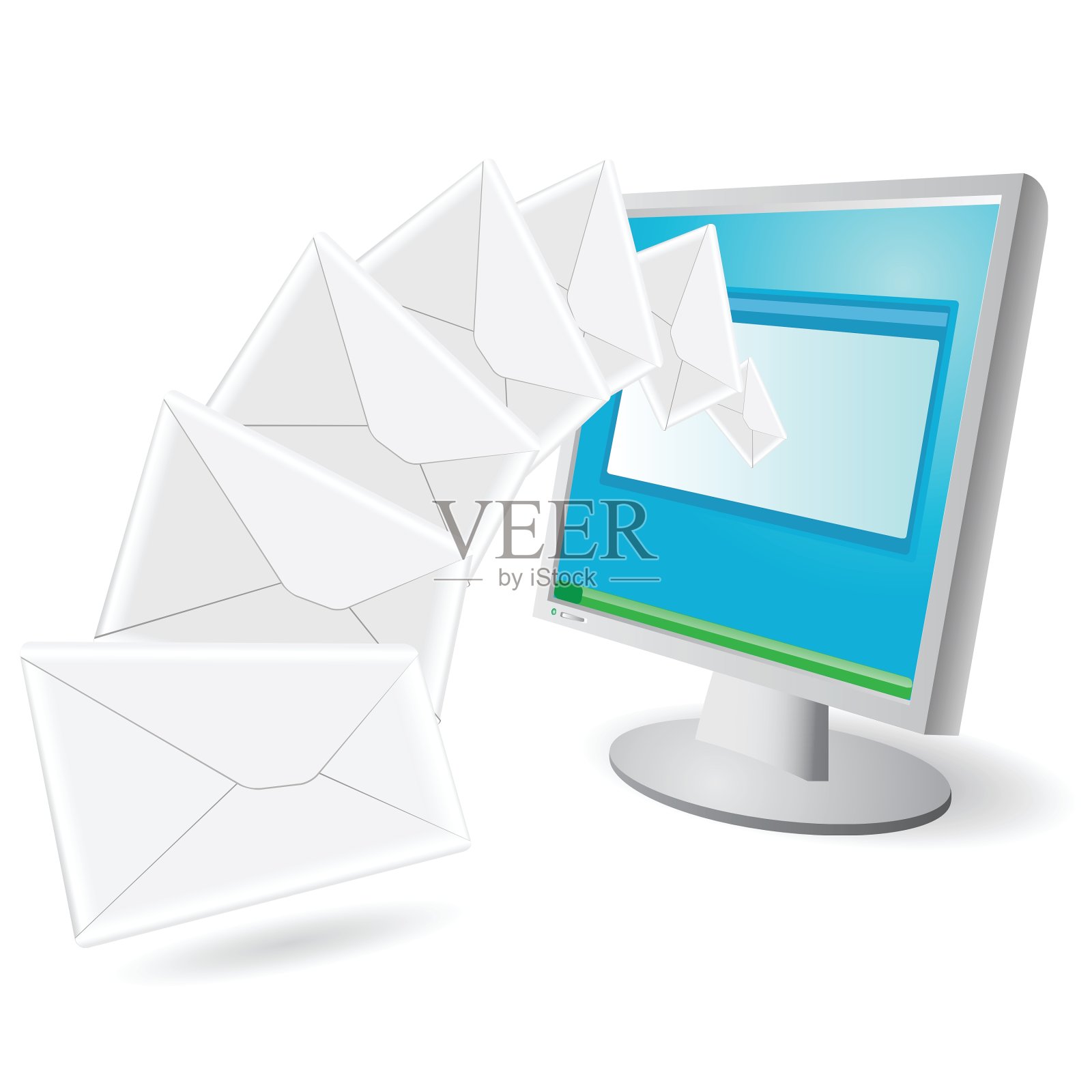 电子邮件设计元素图片