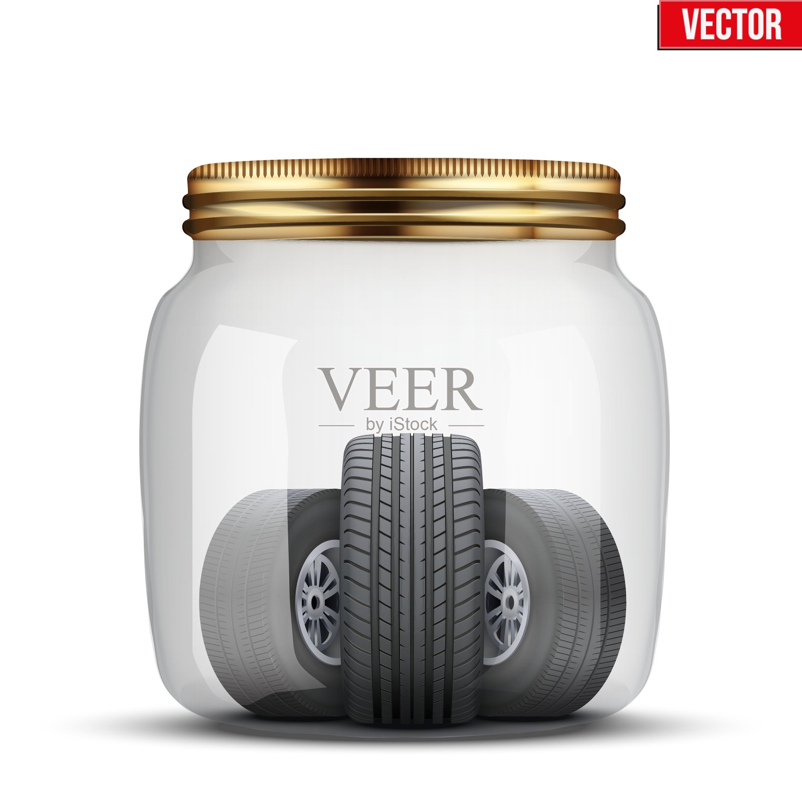 仓库的特写，一堆汽车轮胎设计元素图片