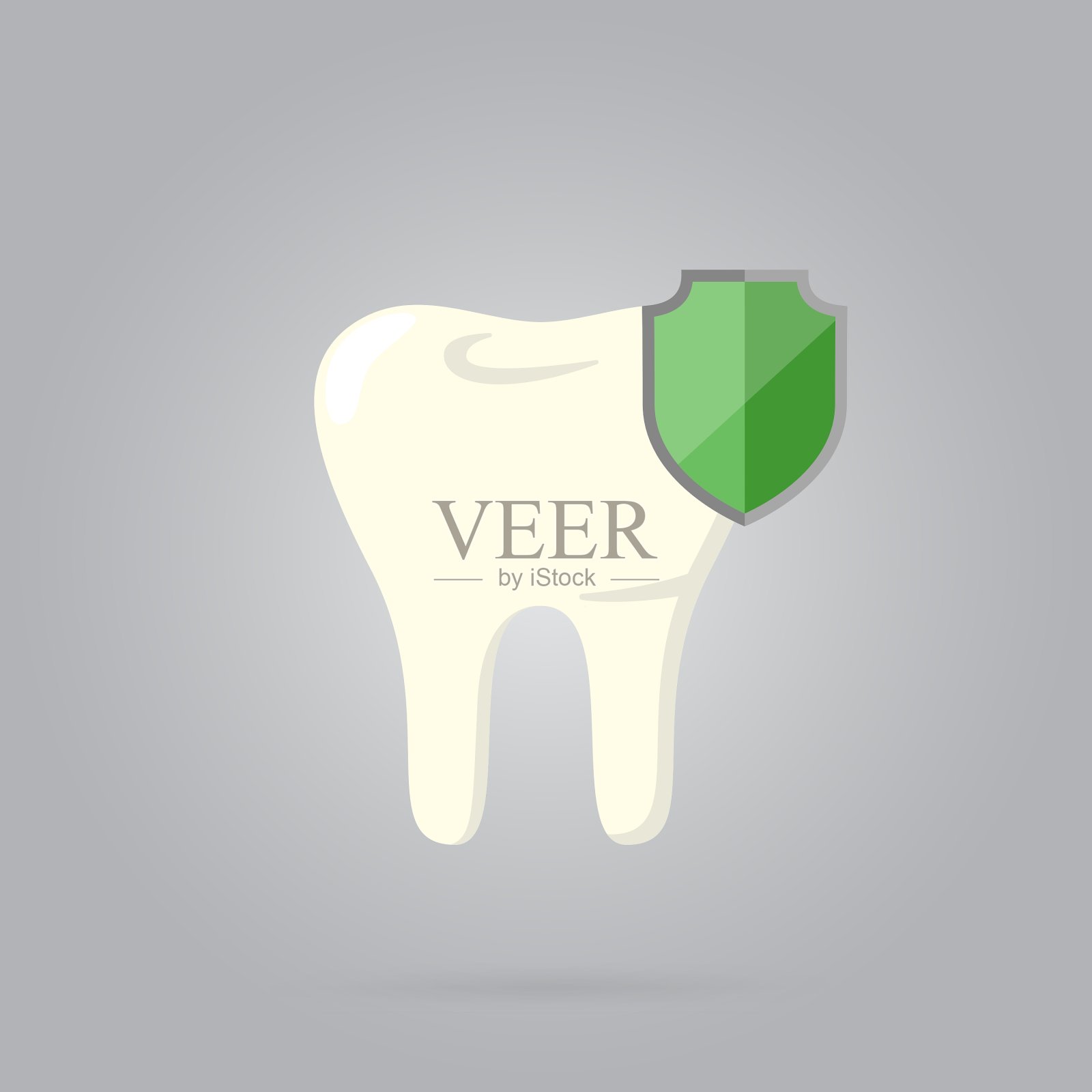 牙标识隔离插画图片素材