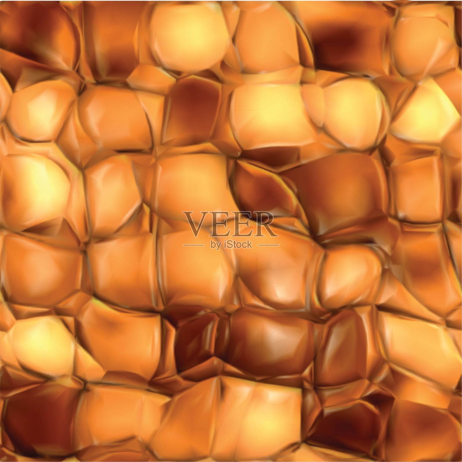 抽象金色背景无缝插画图片素材