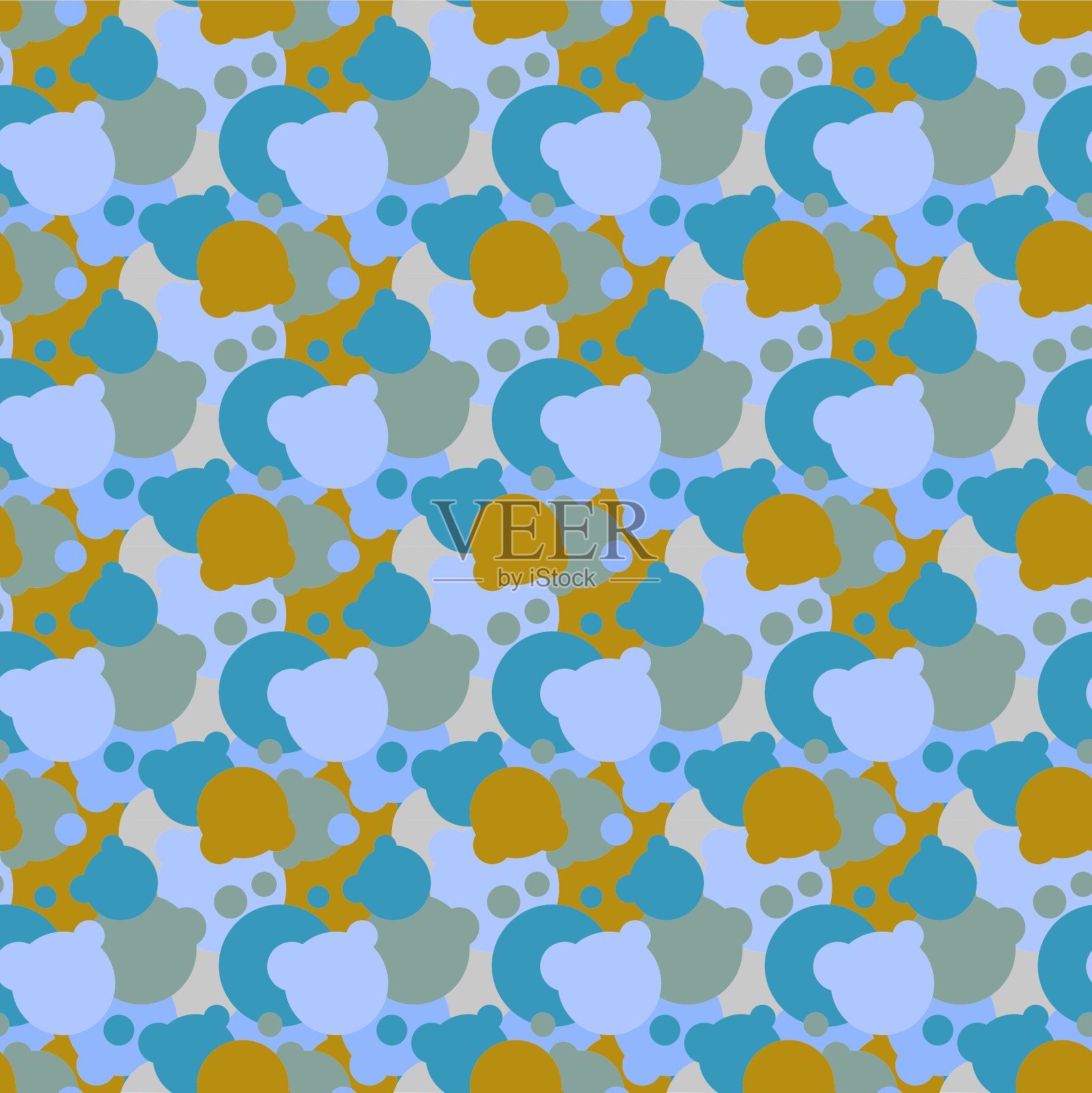 儿童球的图案插画图片素材