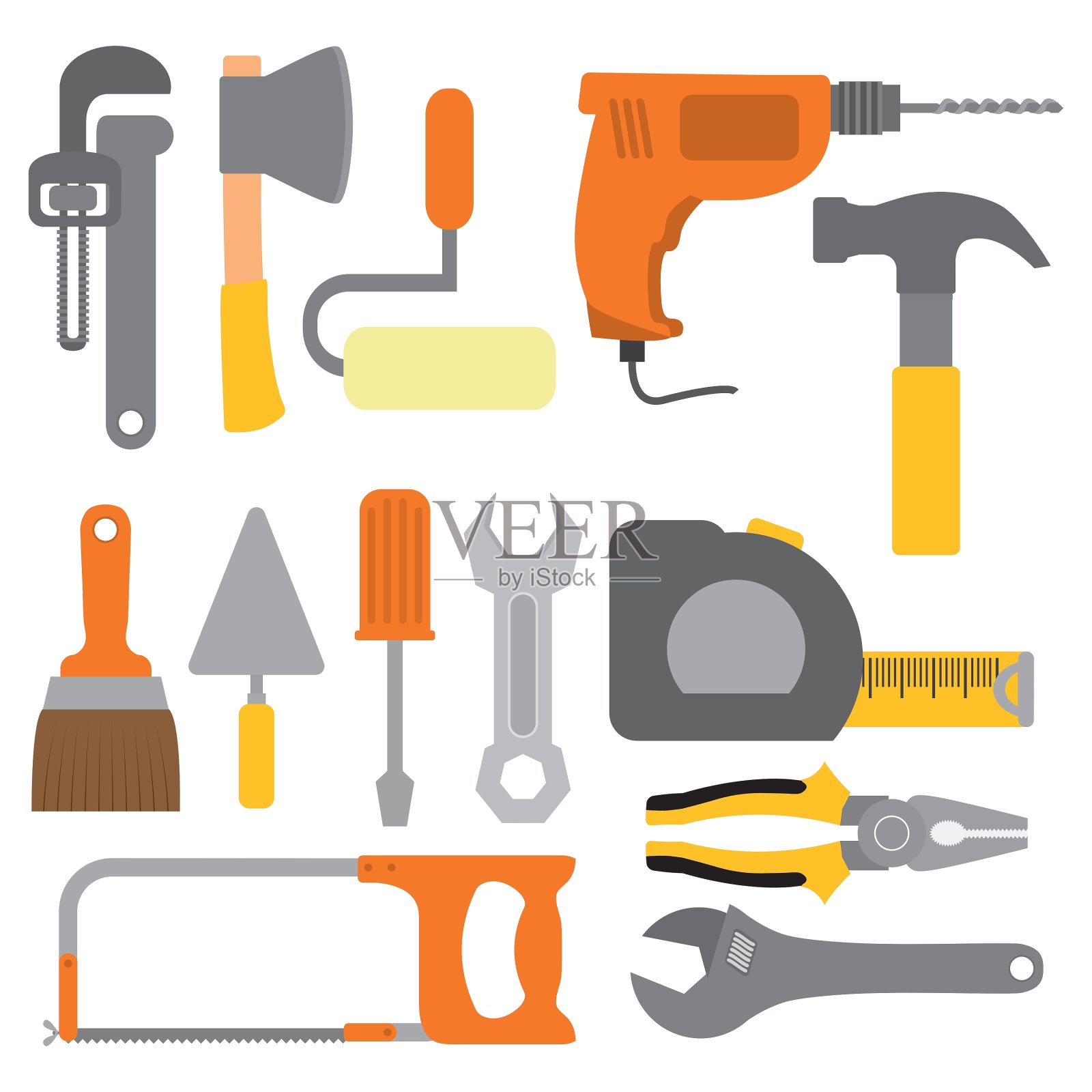 工具设计插画图片素材