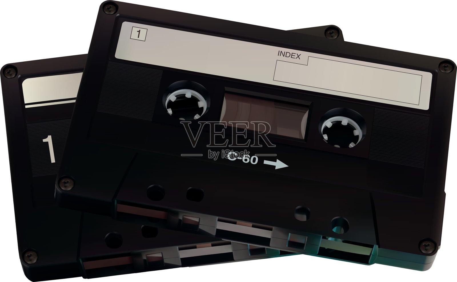 音频卡塞特设计元素图片