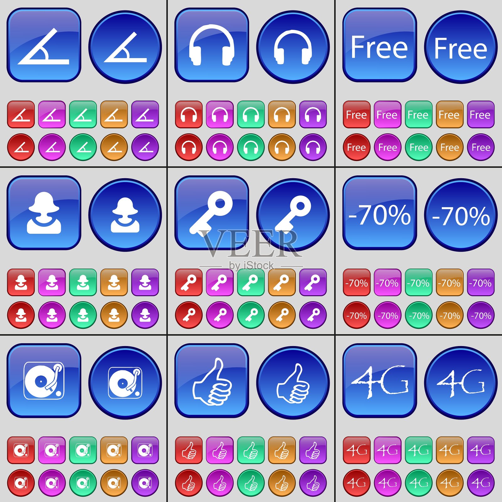 角度耳机免费头像键折扣图标素材