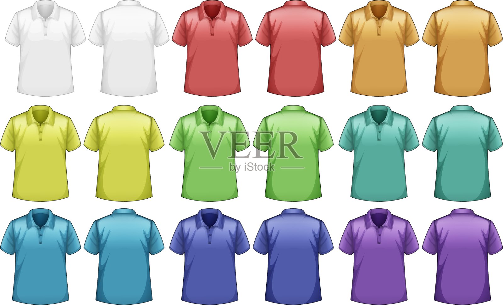 衬衫设计元素图片