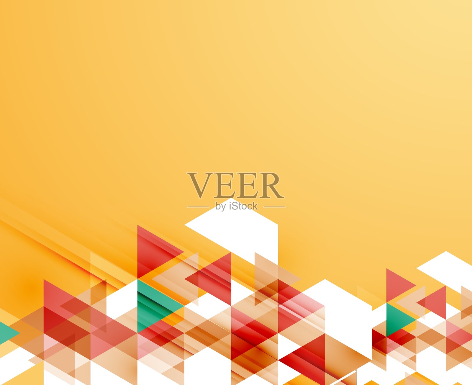 三角形图案构成抽象背景插画图片素材