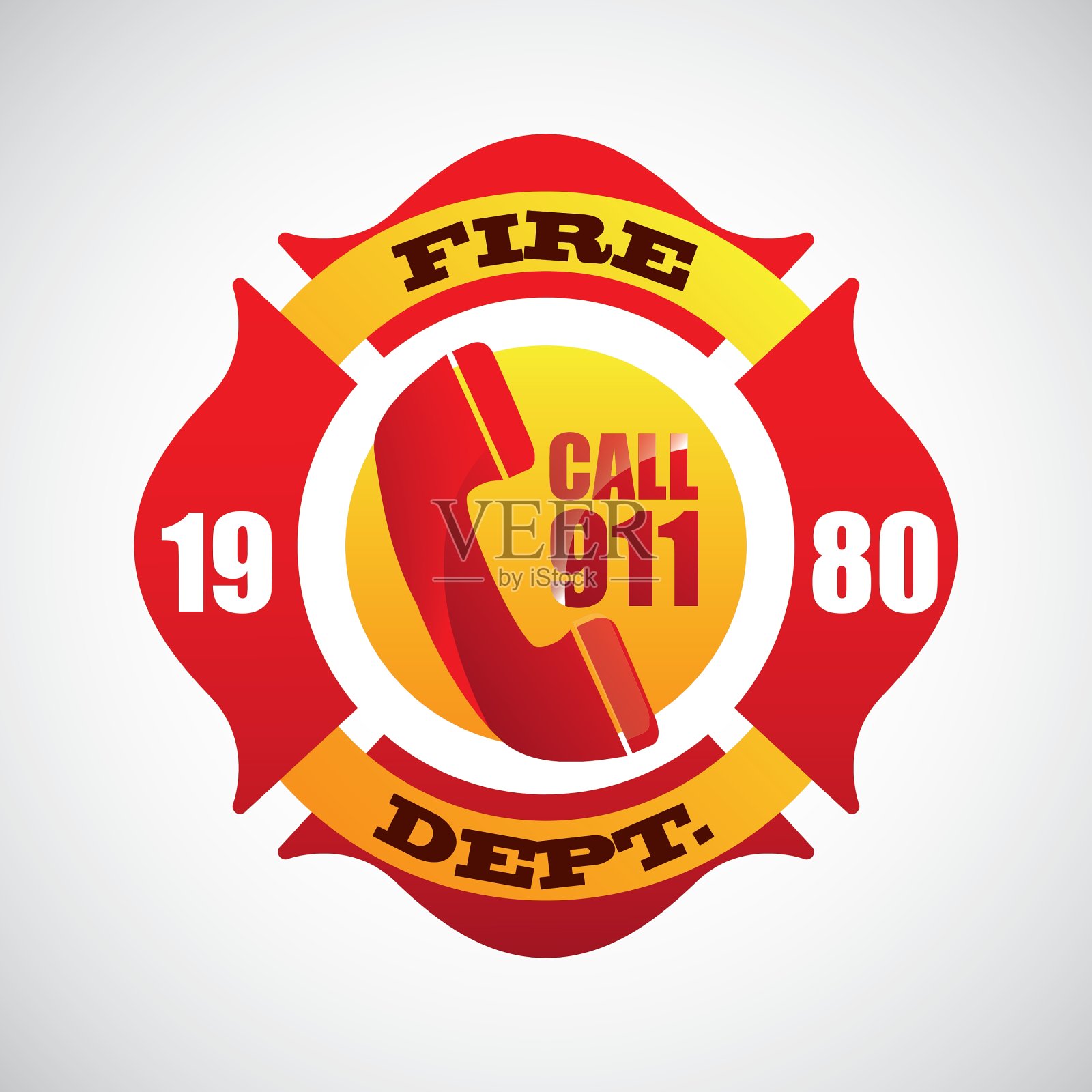 火图标设计插画图片素材