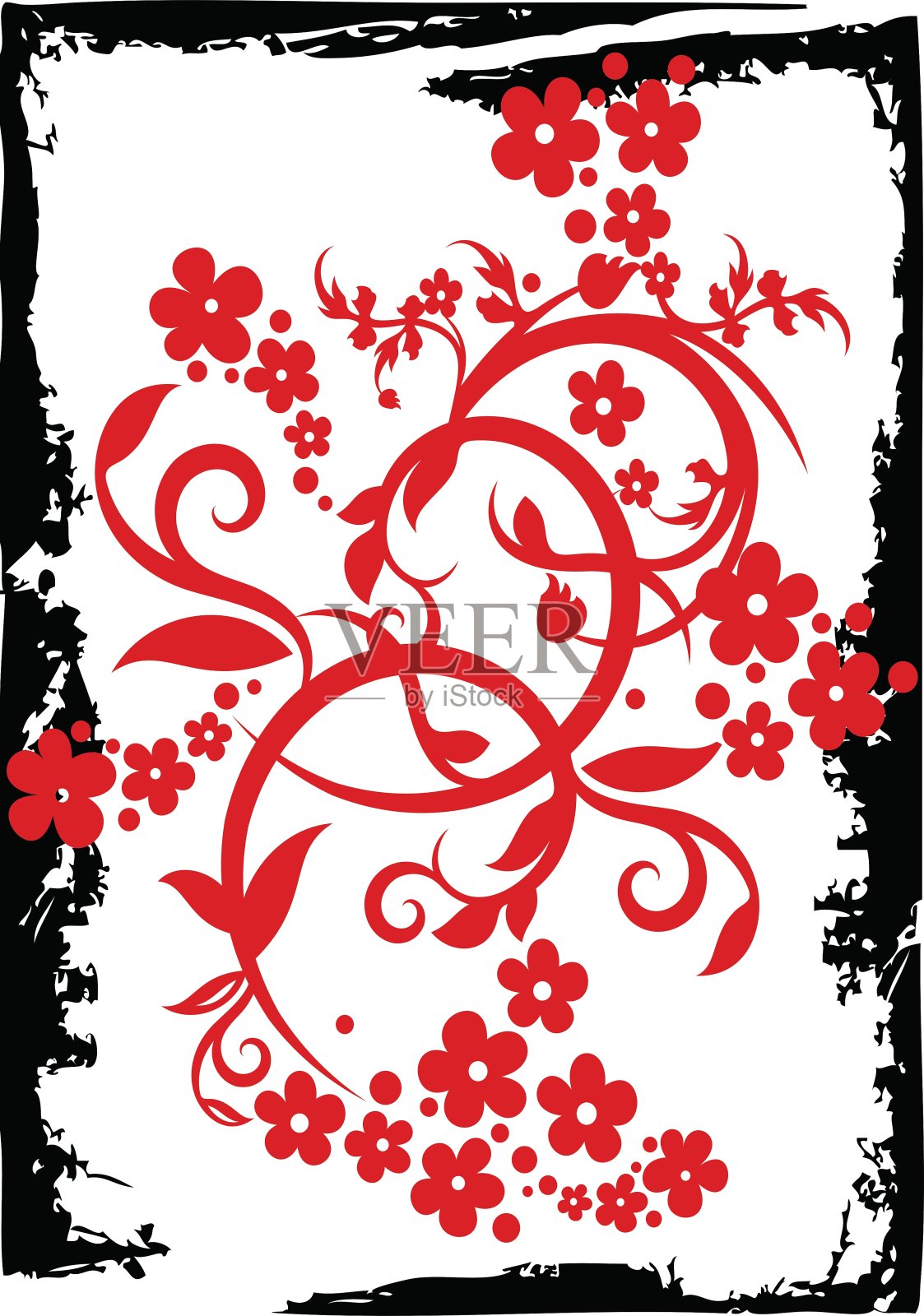 抽象的背景插画图片素材