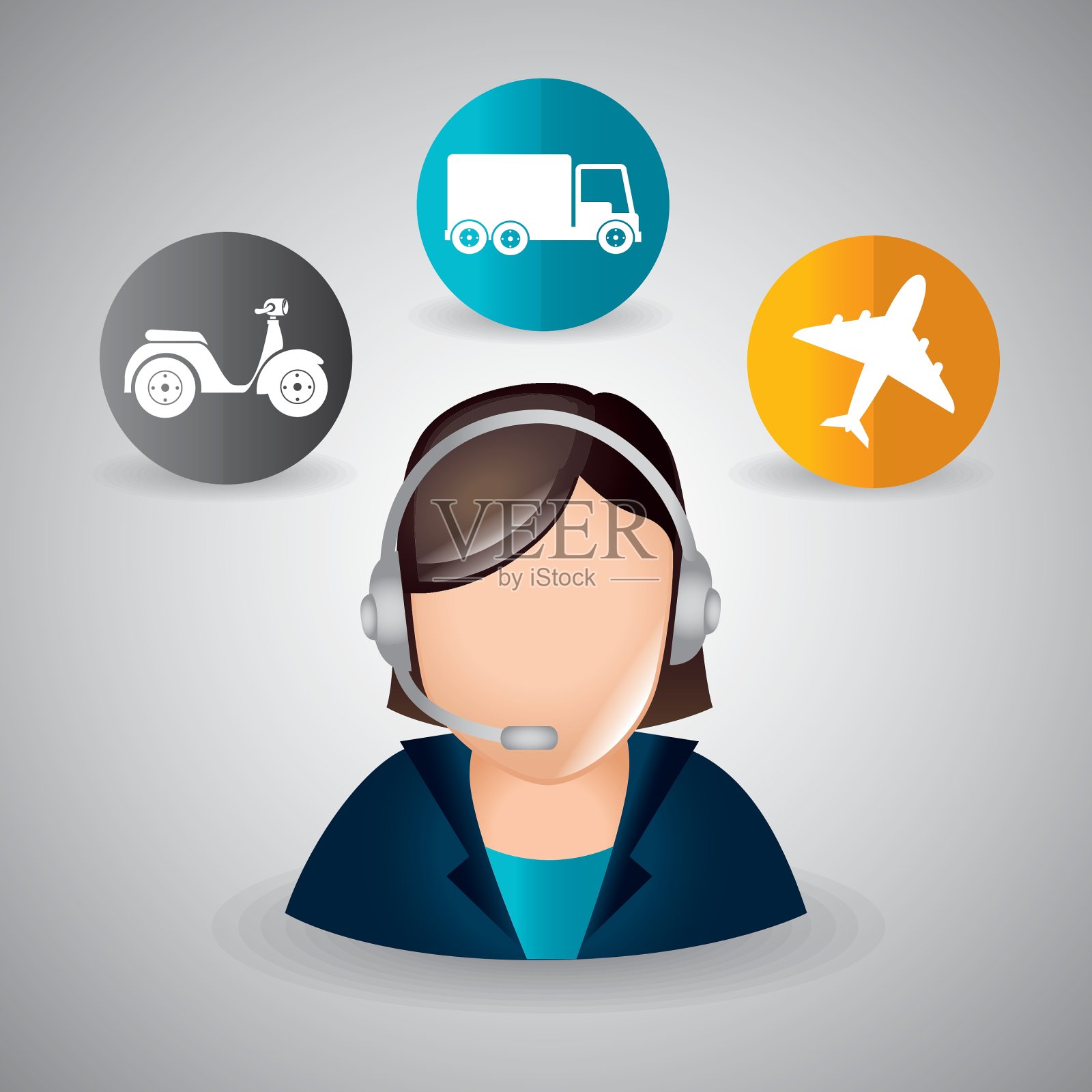 交付设计插画图片素材