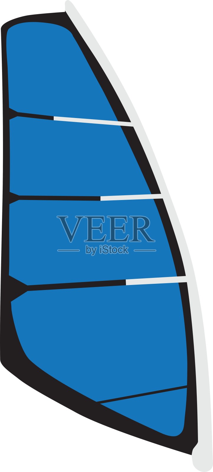 帆板帆船设计元素图片