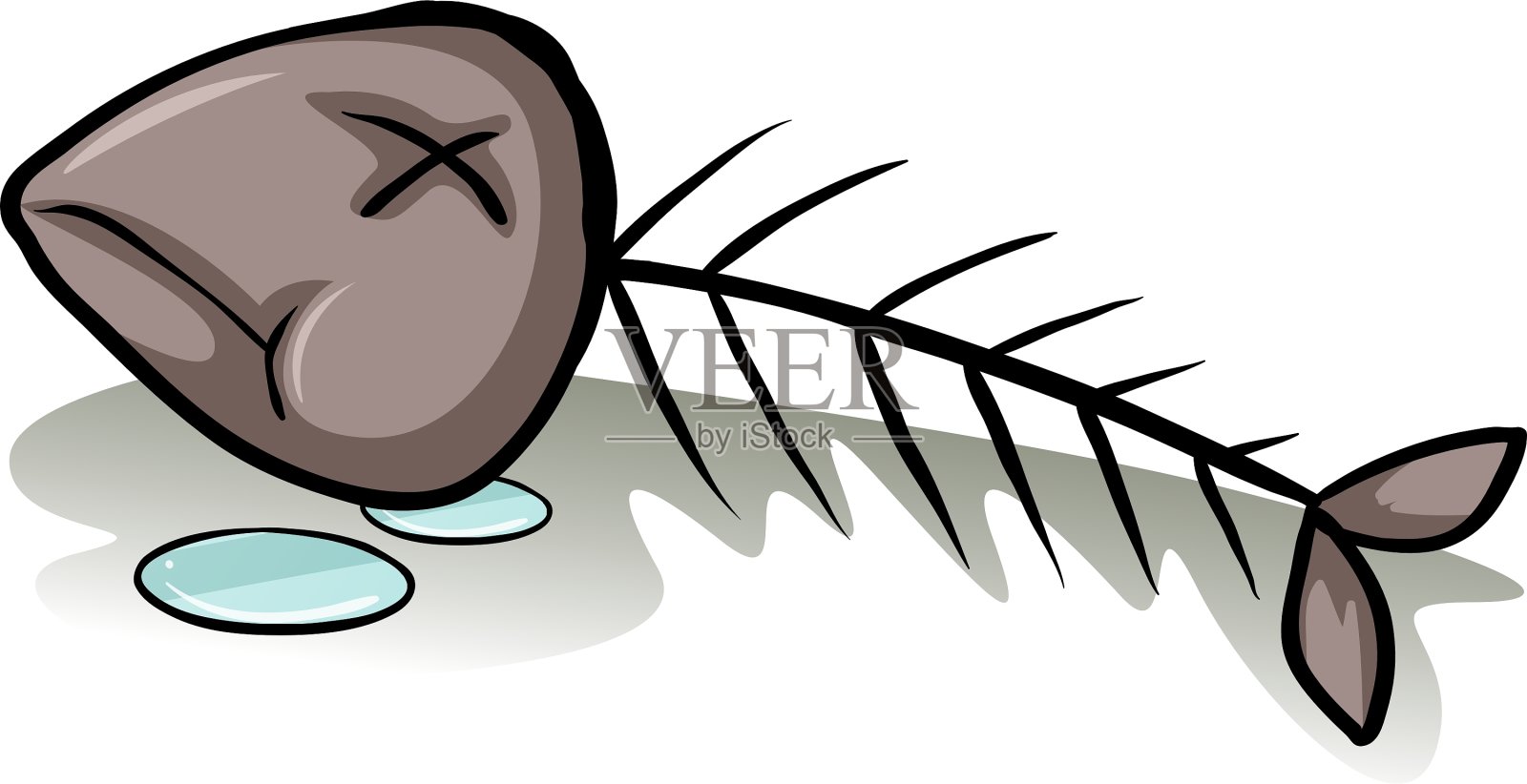 剩下的鱼设计元素图片