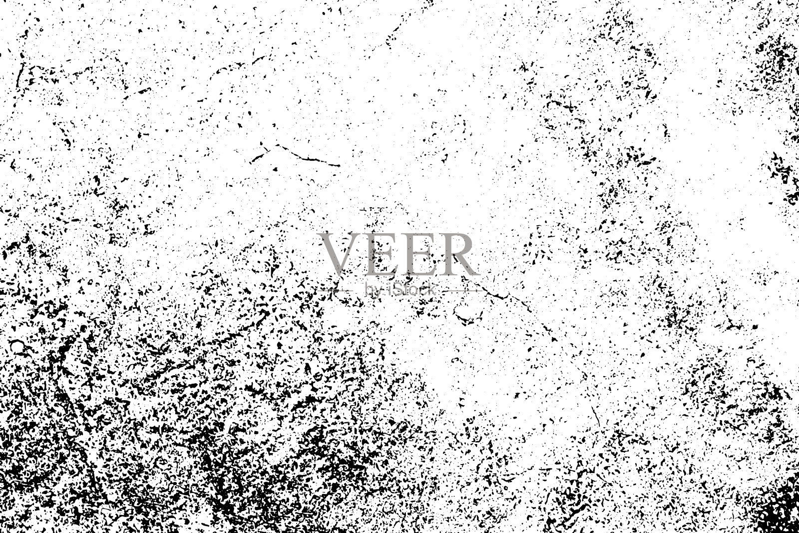 黑白垃圾摇滚。痛苦叠加纹理。抽象的表面灰尘和粗糙脏墙背景概念。插画图片素材