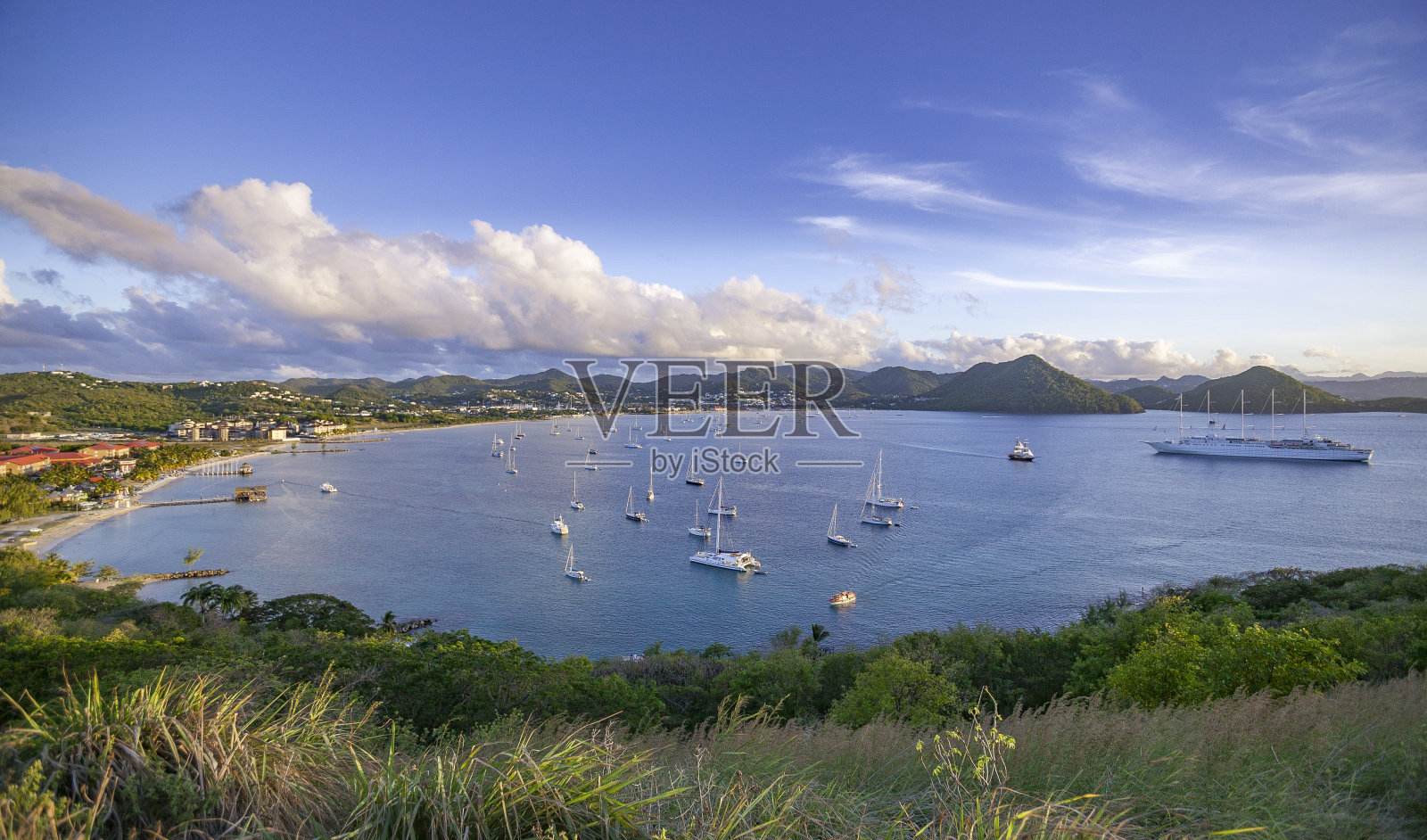 圣卢西亚，西印度群岛，加勒比海照片摄影图片