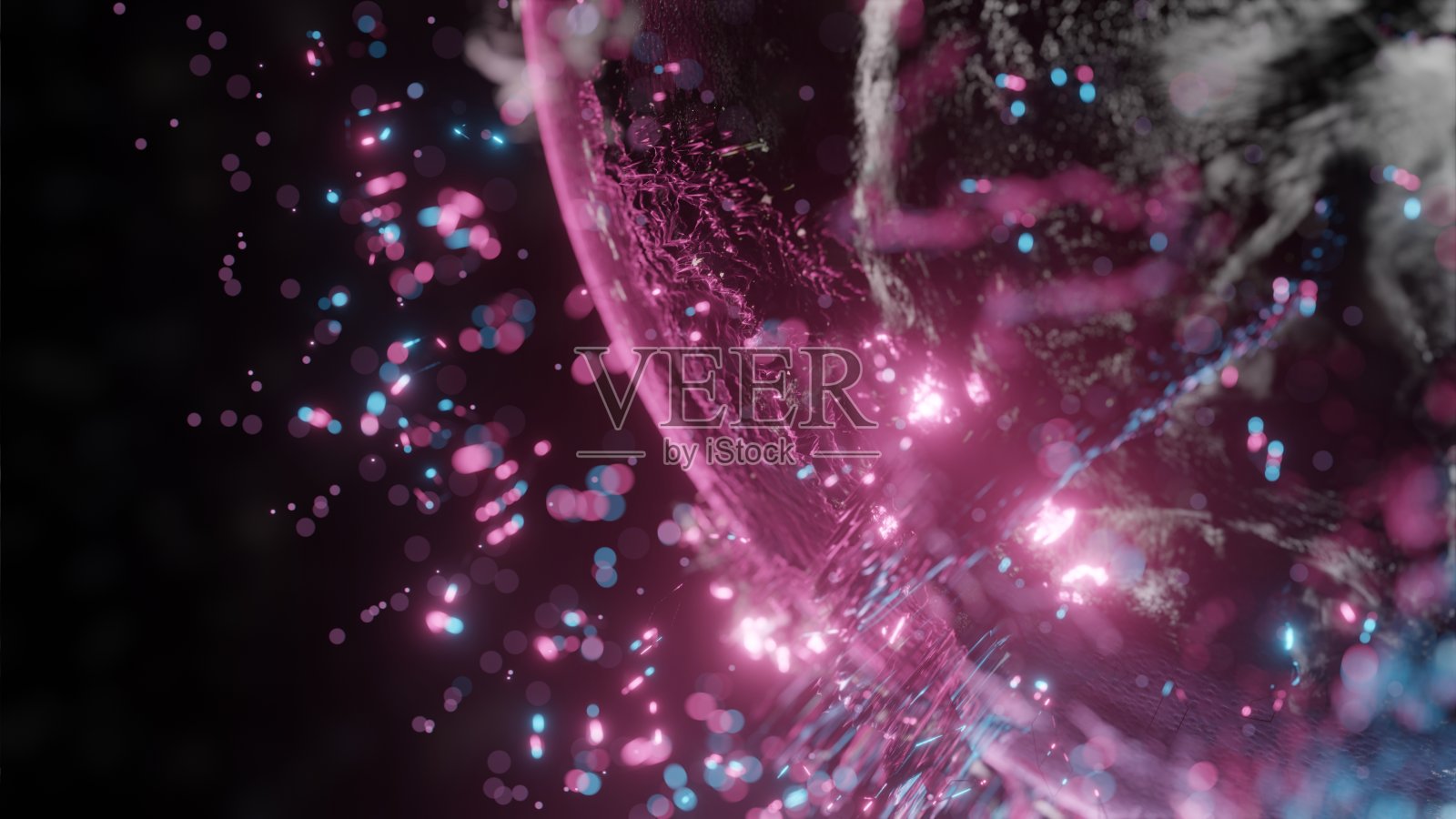 抽象的未来行星地球照片摄影图片