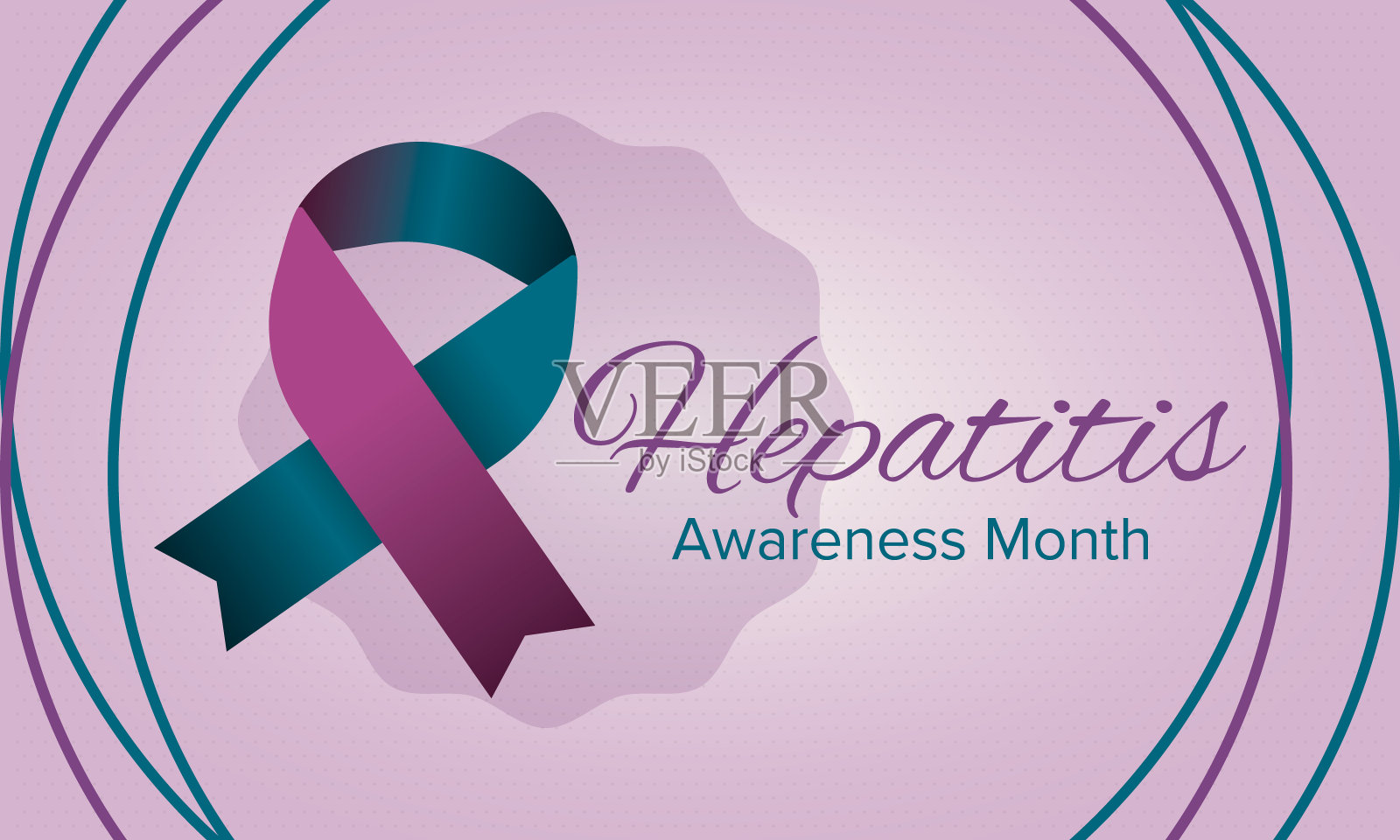 五月举办肝炎宣传月。在美国的年度活动。病毒感染，肝脏问题。肝炎测试一天。控制和保护。预防活动。医疗保健矢量设计插画图片素材