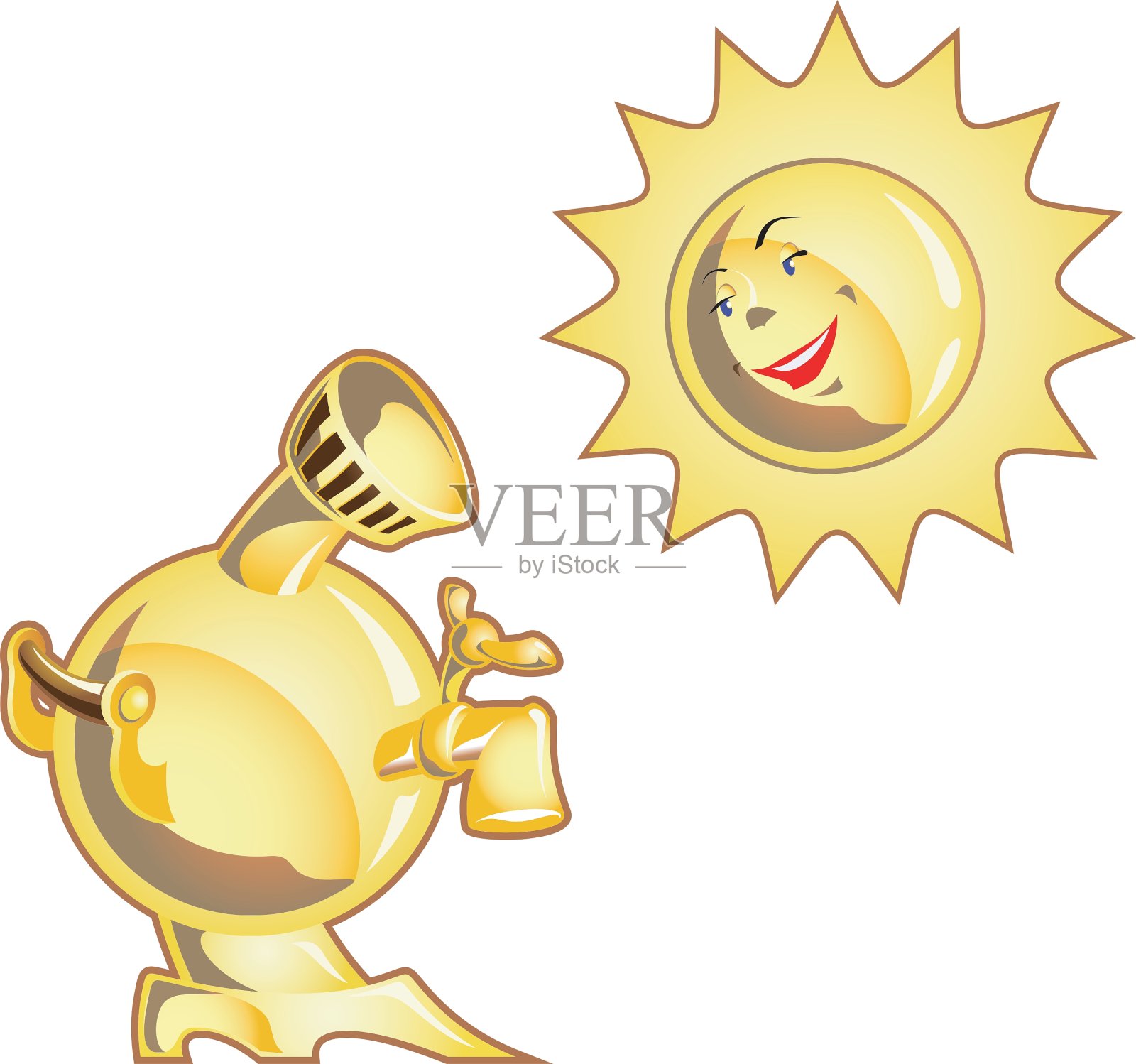 茶壶设计元素图片