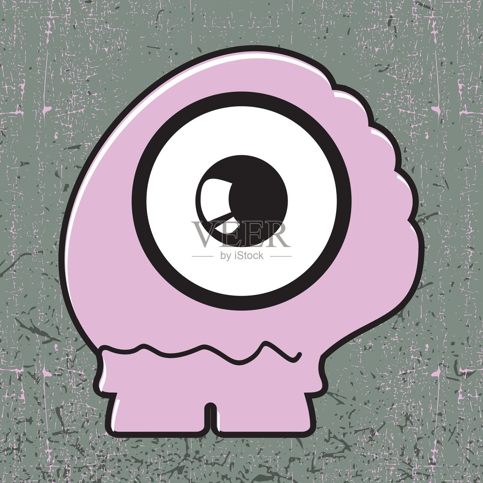 怪物插画图片素材