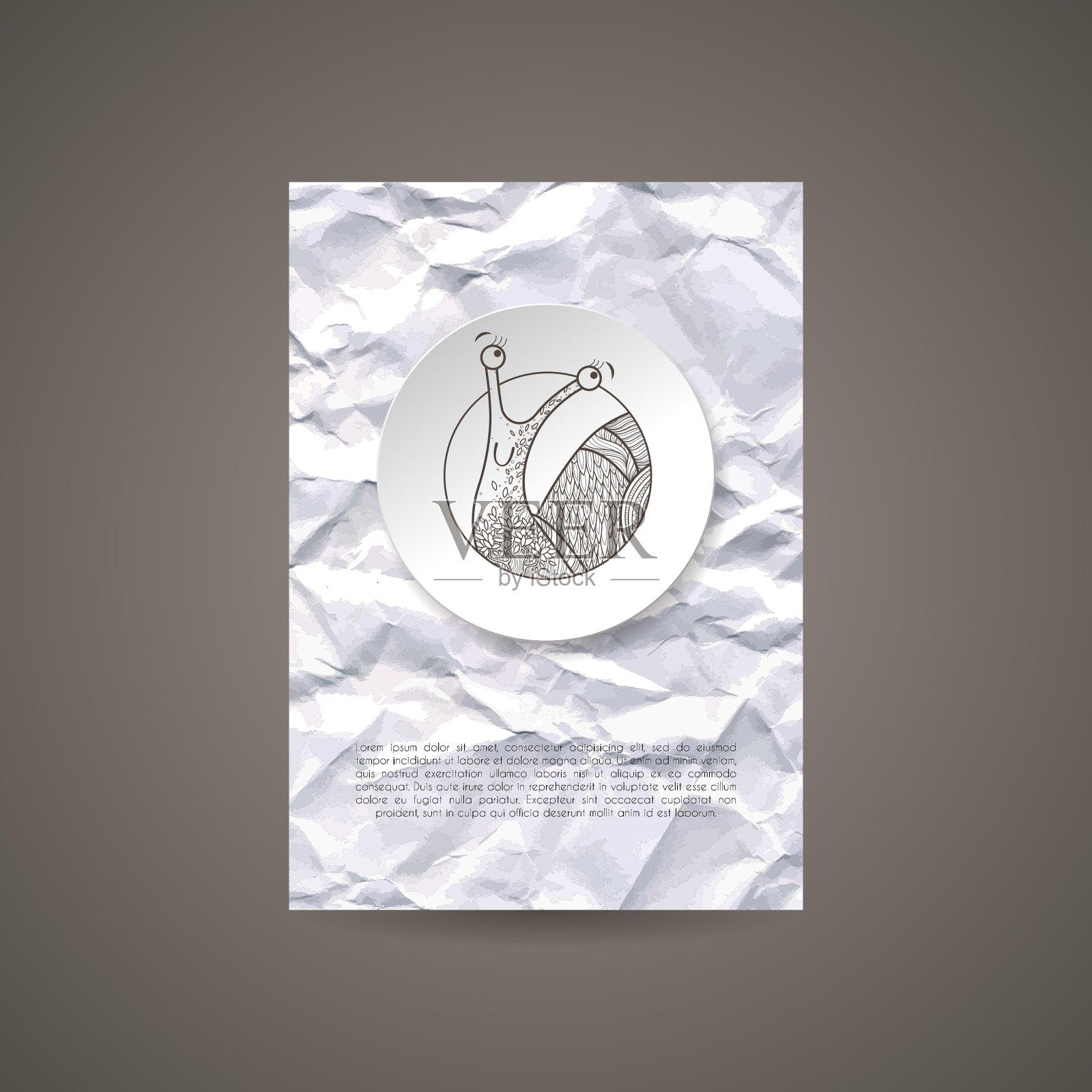 设计宣传册、传单、名片等插画图片素材