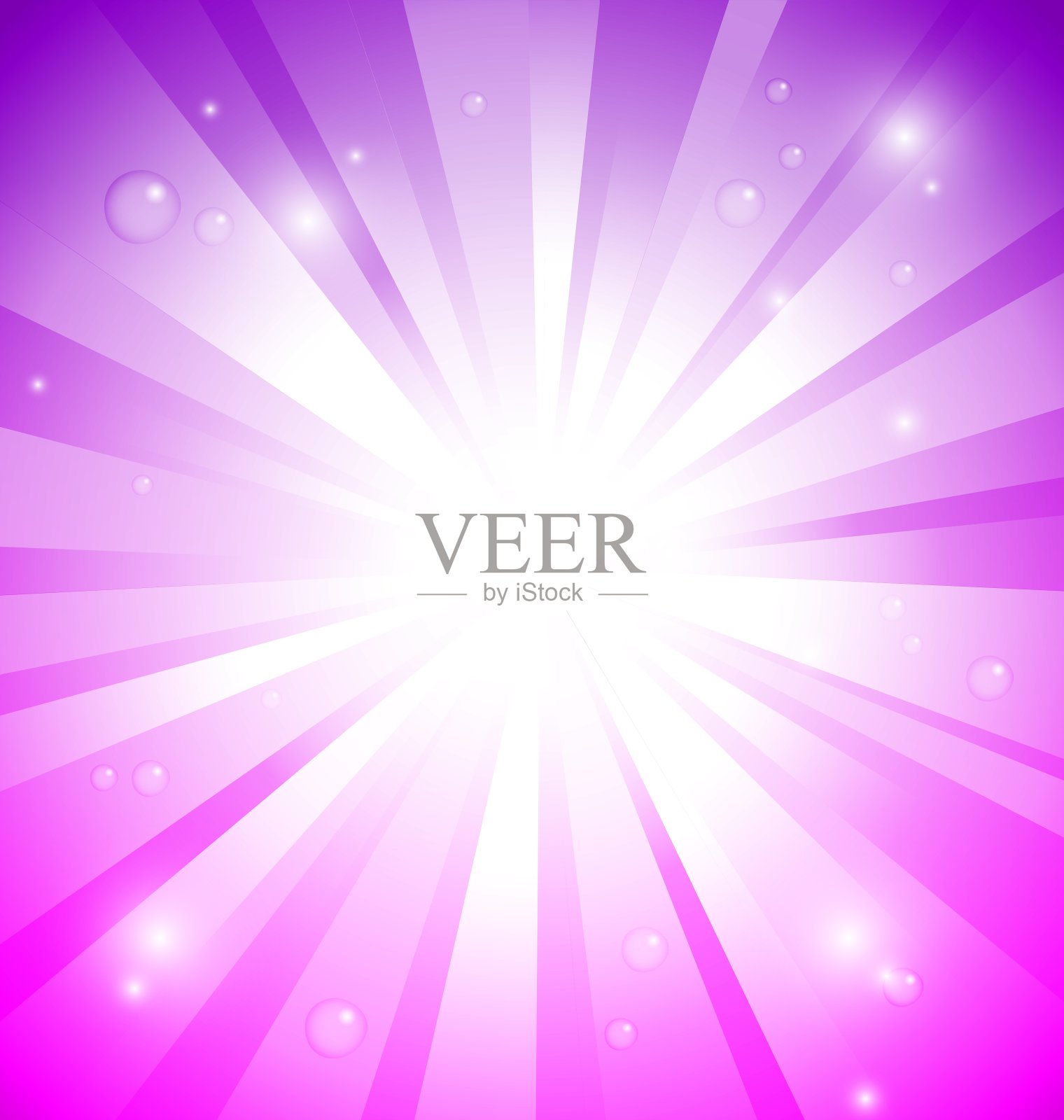 梦幻日爆紫粉插画图片素材