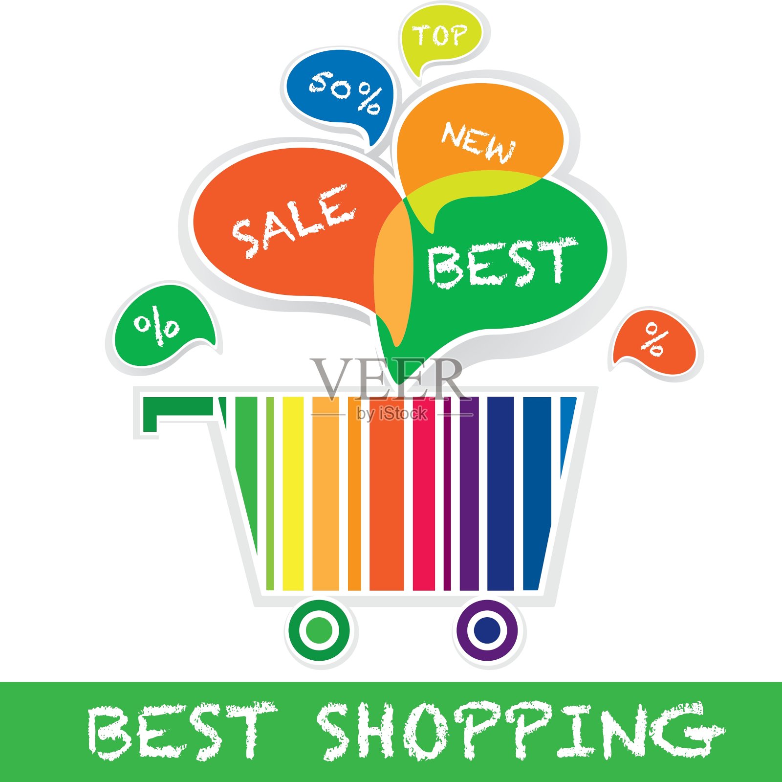 购物车设计元素图片