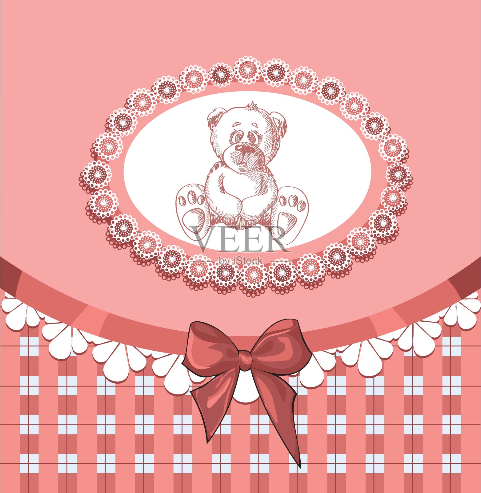 婴儿淋浴设计元素设计模板素材