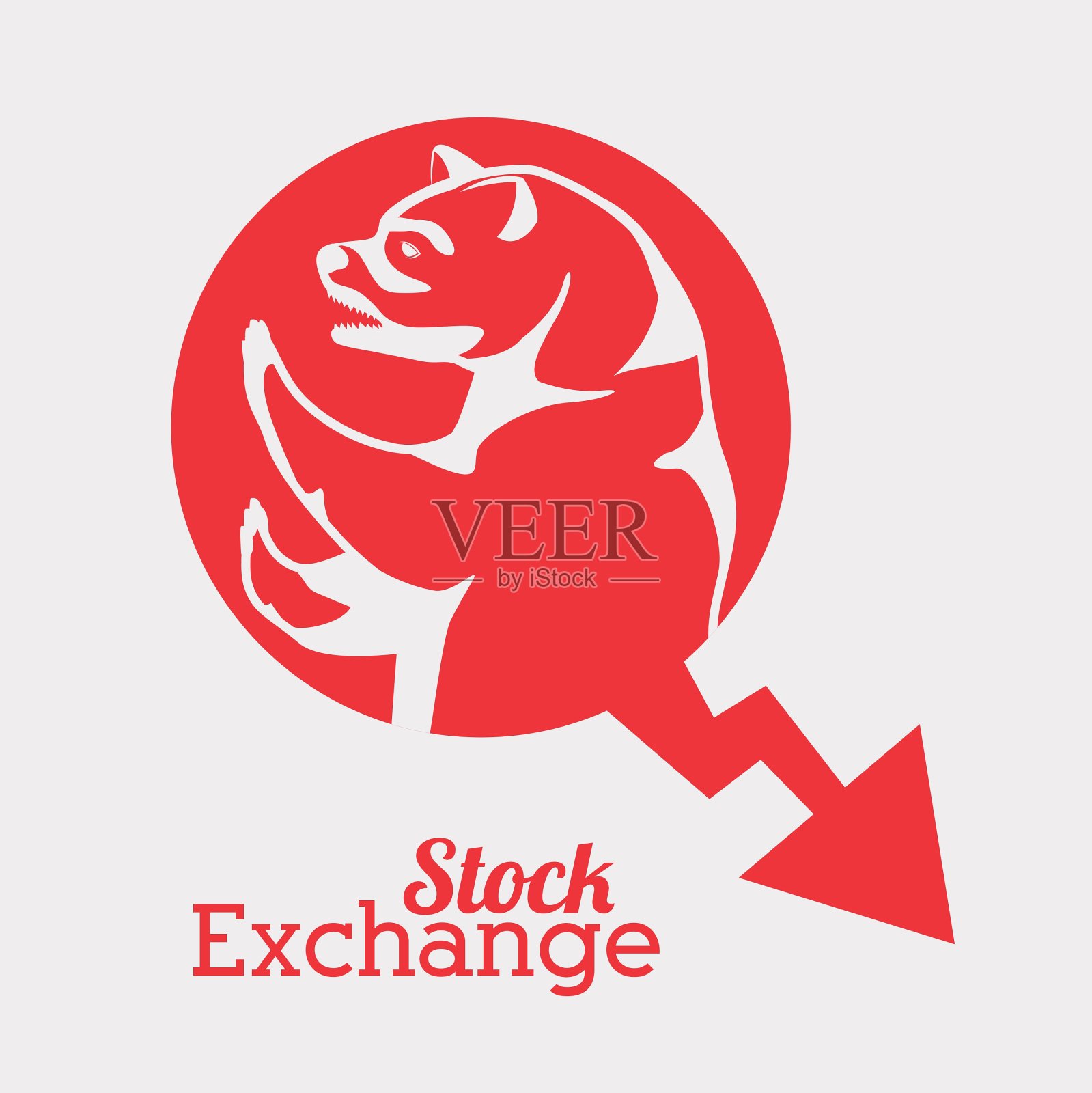 证券交易所插画图片素材