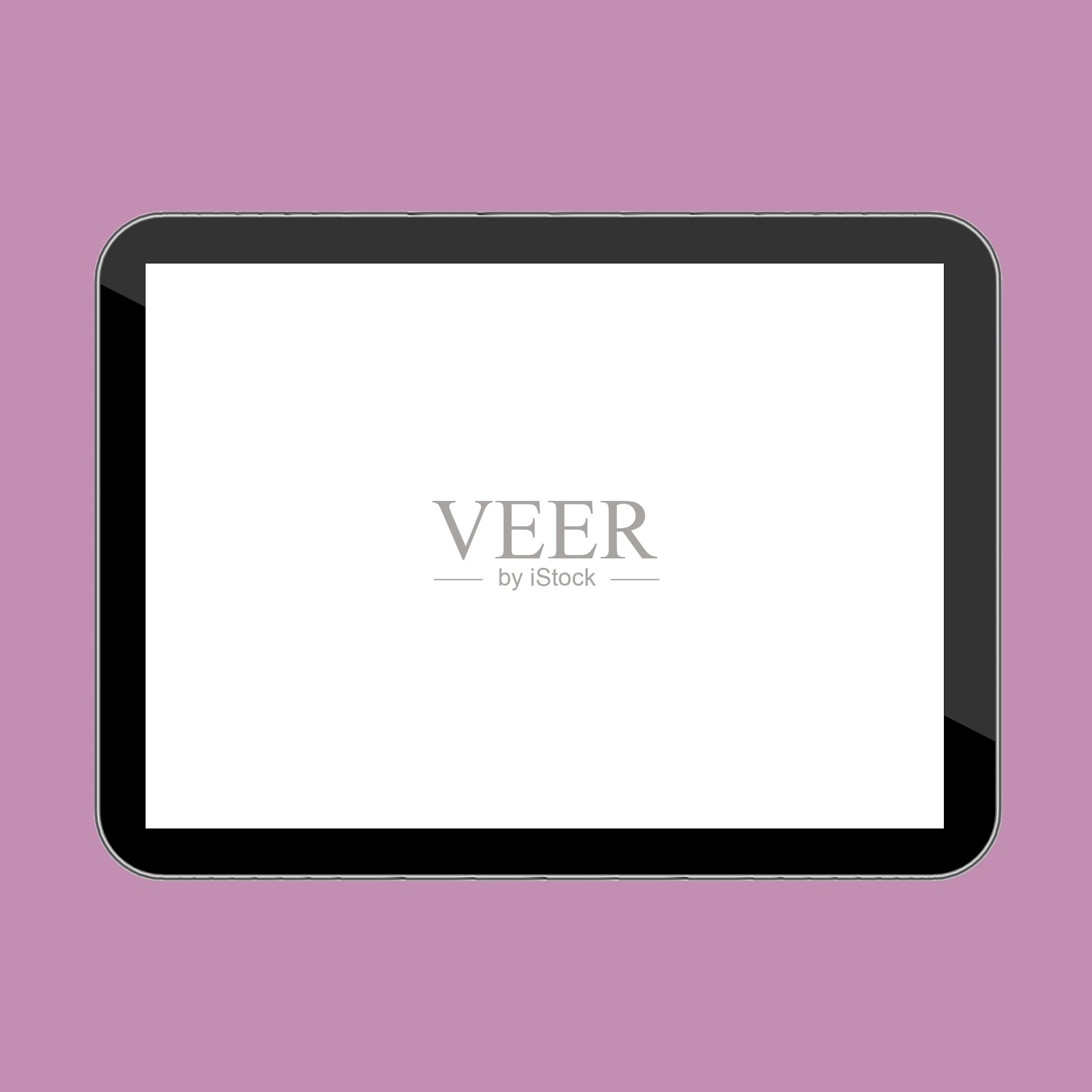 水平的电脑平板电脑图标素材