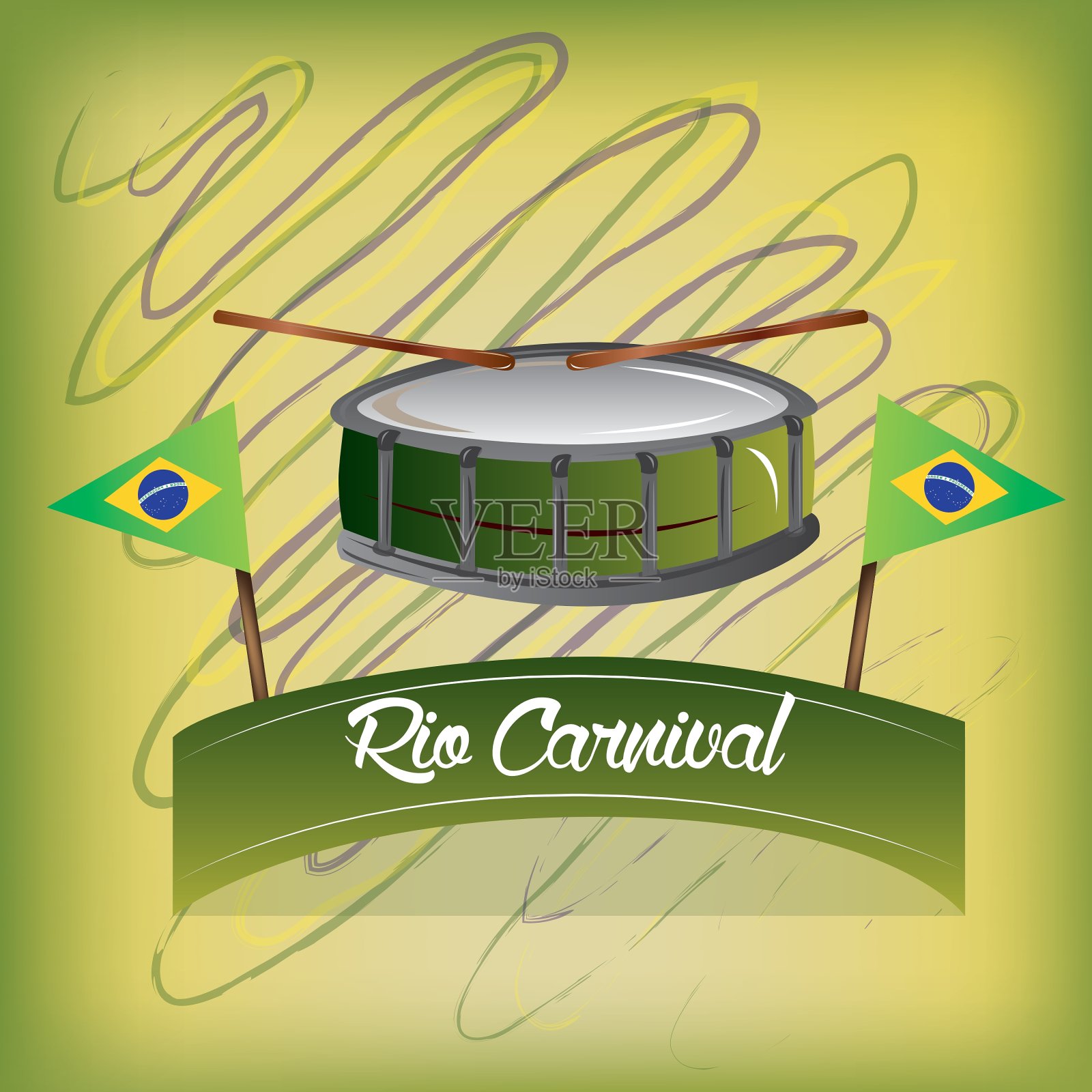 打印插画图片素材