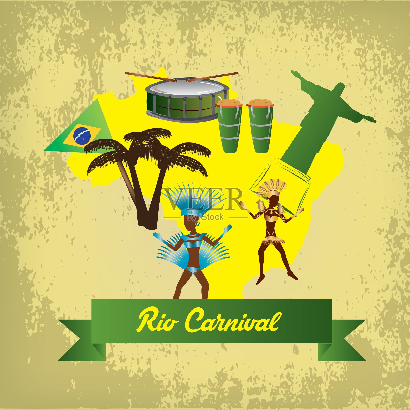 打印插画图片素材