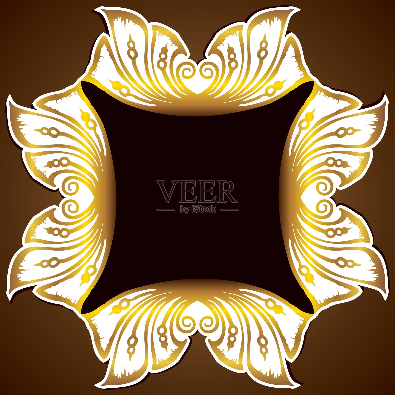 金色设计经典背景插画图片素材