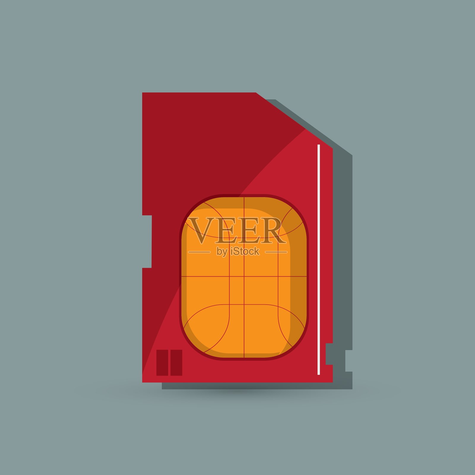 科技图标设计插画图片素材