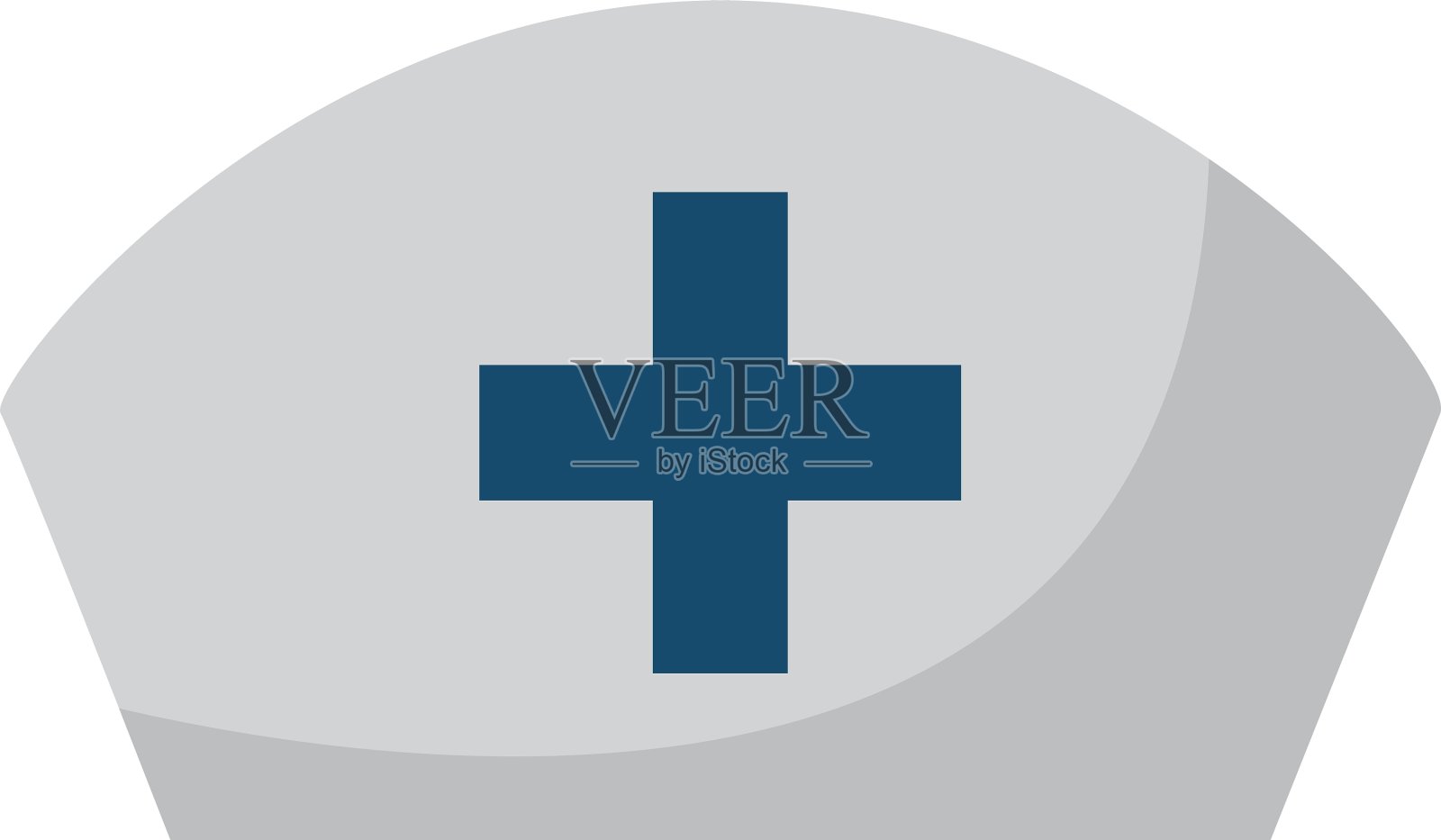 护士帽孤立图标设计图标素材