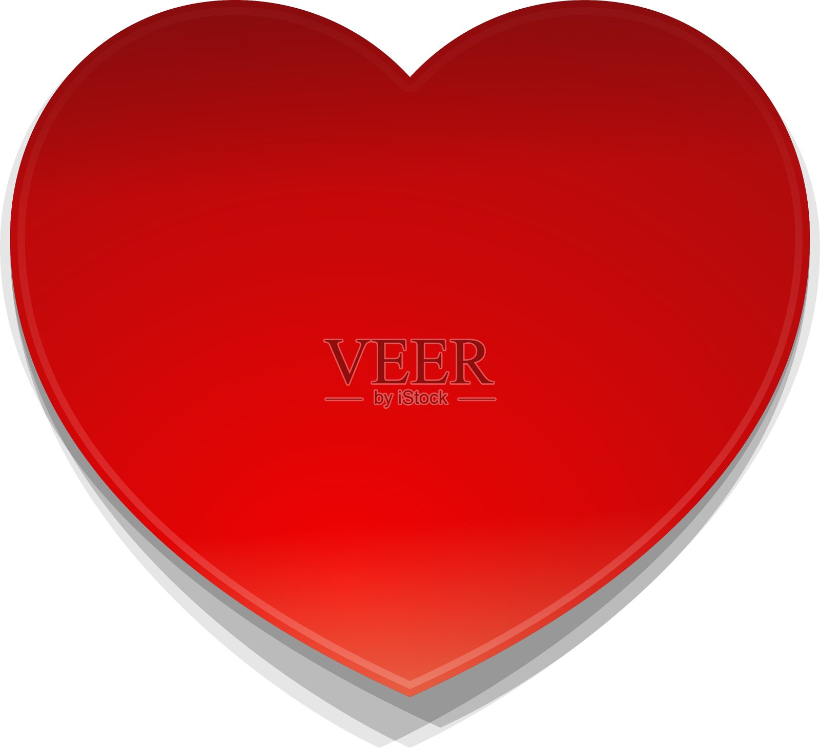 心的象征插画图片素材