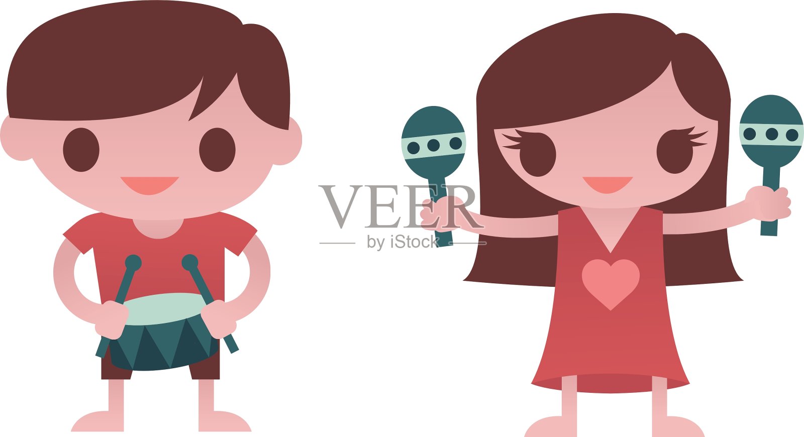 小音乐家设计元素图片