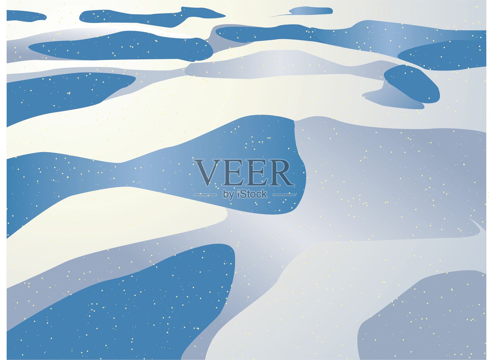 雪寒冷的背景插画图片素材