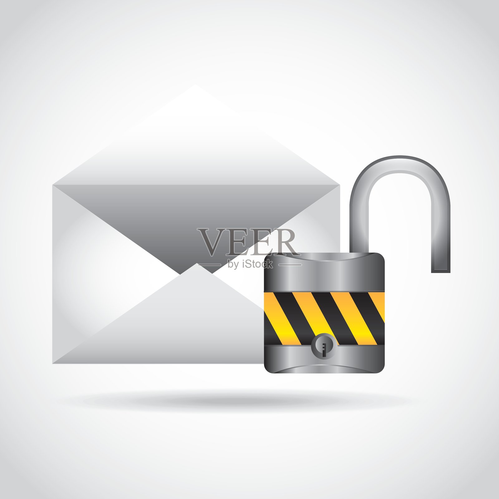 数据安全插画图片素材