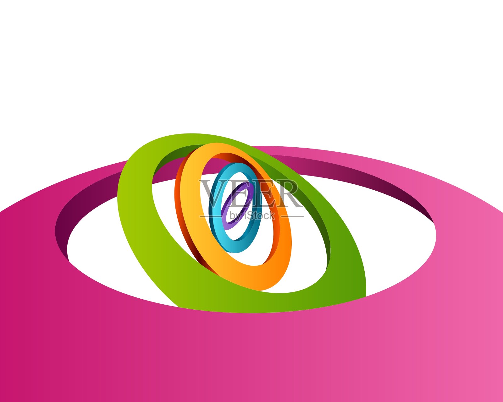 文摘圈背景插画图片素材